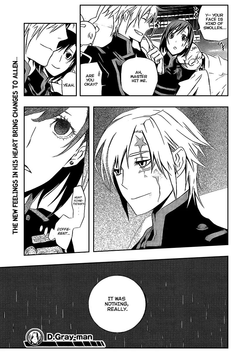 D.Gray-man Chapter 167 page 14 - Chapter 167: The 167th Night: Hints