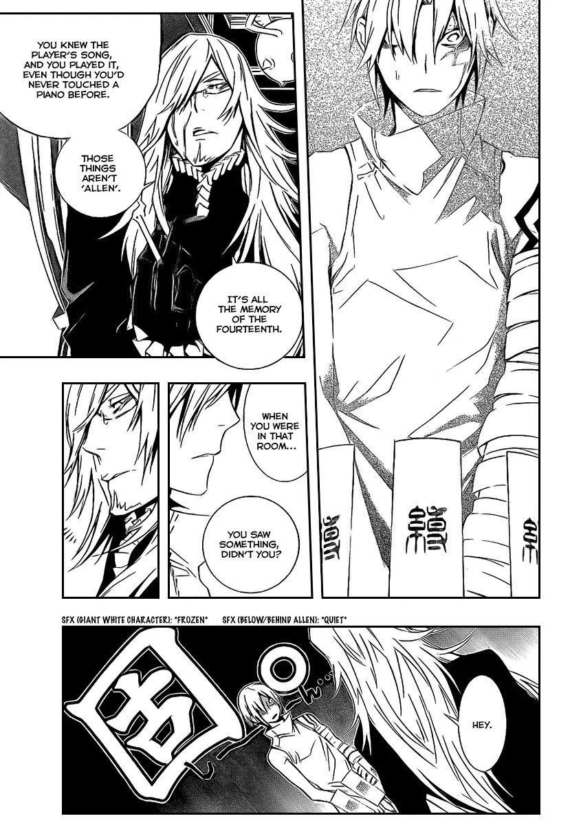 D.Gray-man Chapter 167 page 3 - Chapter 167: The 167th Night: Hints