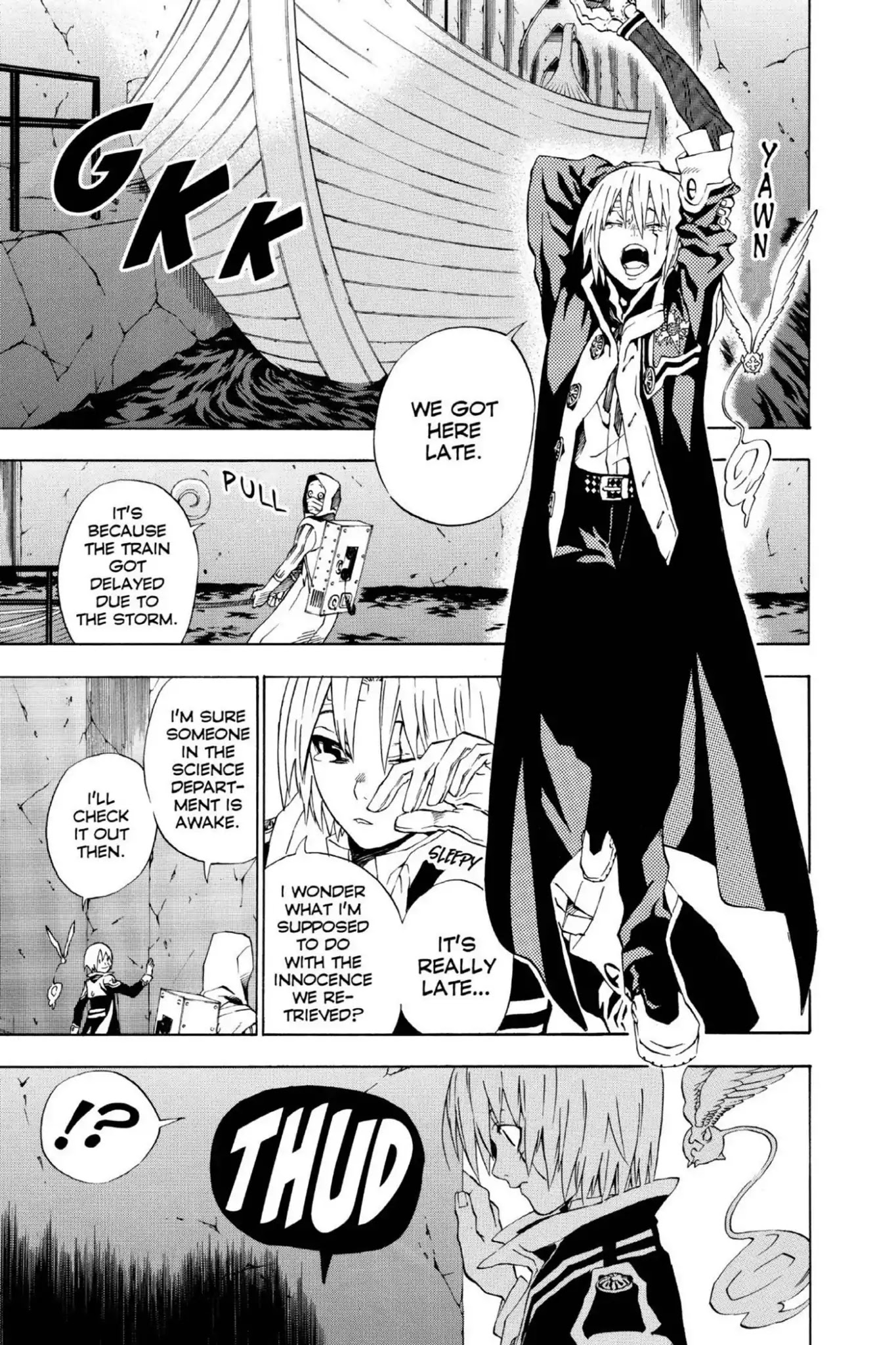 D.Gray-man Chapter 17 page 10 - Chapter 17: Vol.3 The 17th Night: The Black Order Annihilation Incident