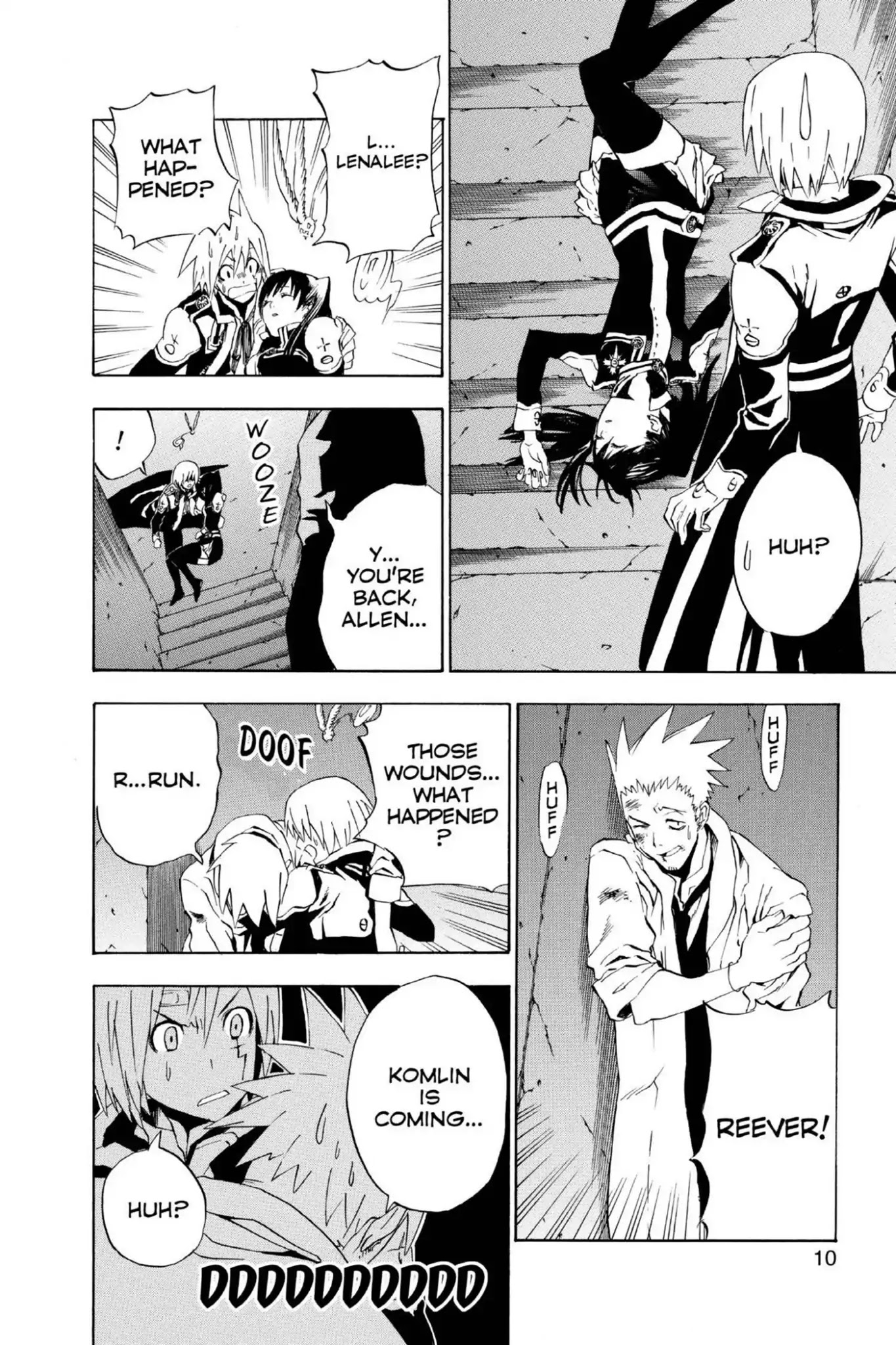 D.Gray-man Chapter 17 page 11 - Chapter 17: Vol.3 The 17th Night: The Black Order Annihilation Incident