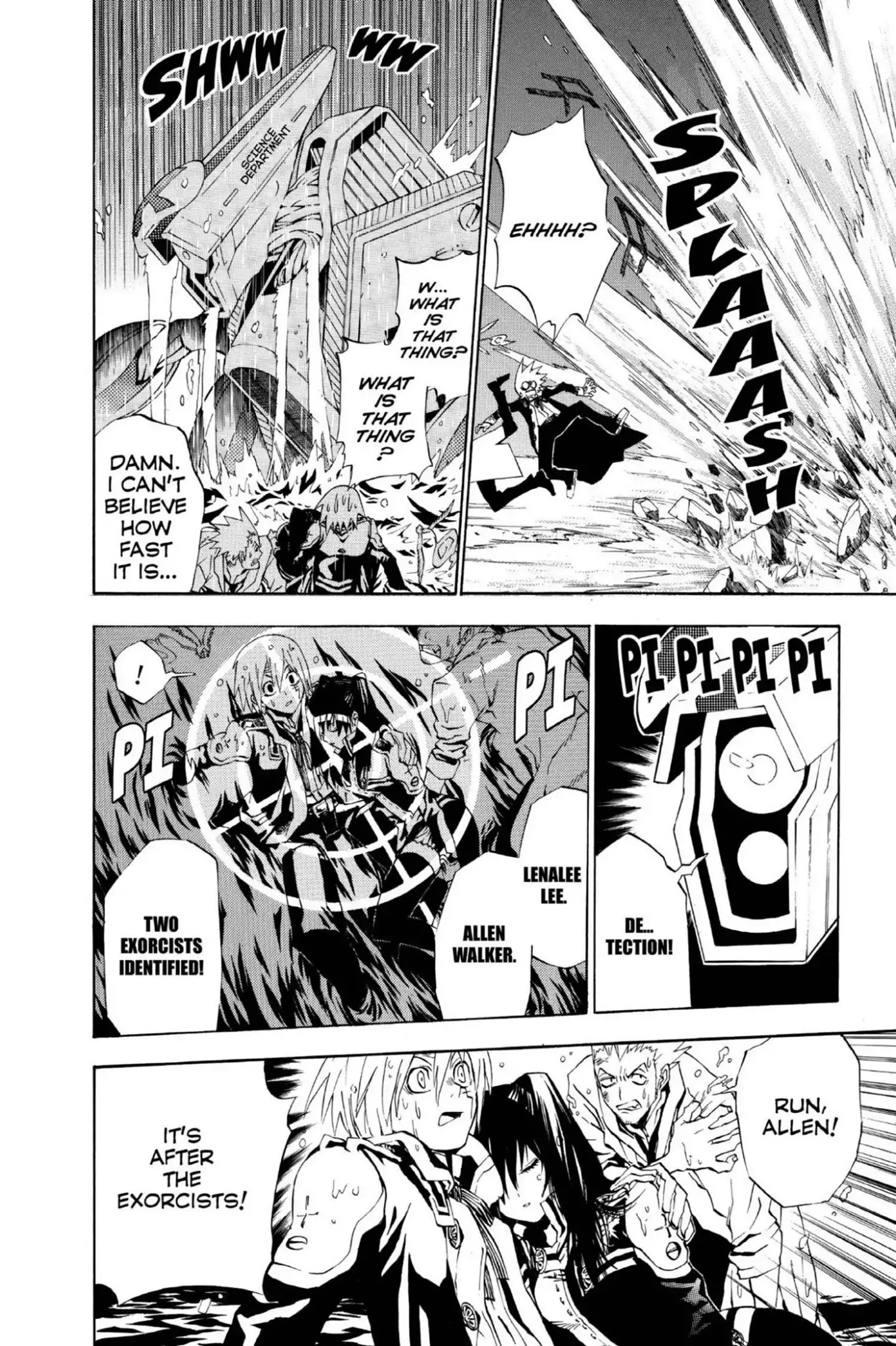 D.Gray-man Chapter 17 page 13 - Chapter 17: Vol.3 The 17th Night: The Black Order Annihilation Incident