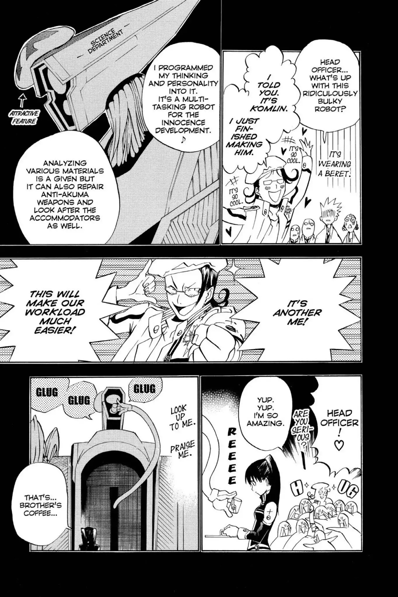 D.Gray-man Chapter 17 page 16 - Chapter 17: Vol.3 The 17th Night: The Black Order Annihilation Incident
