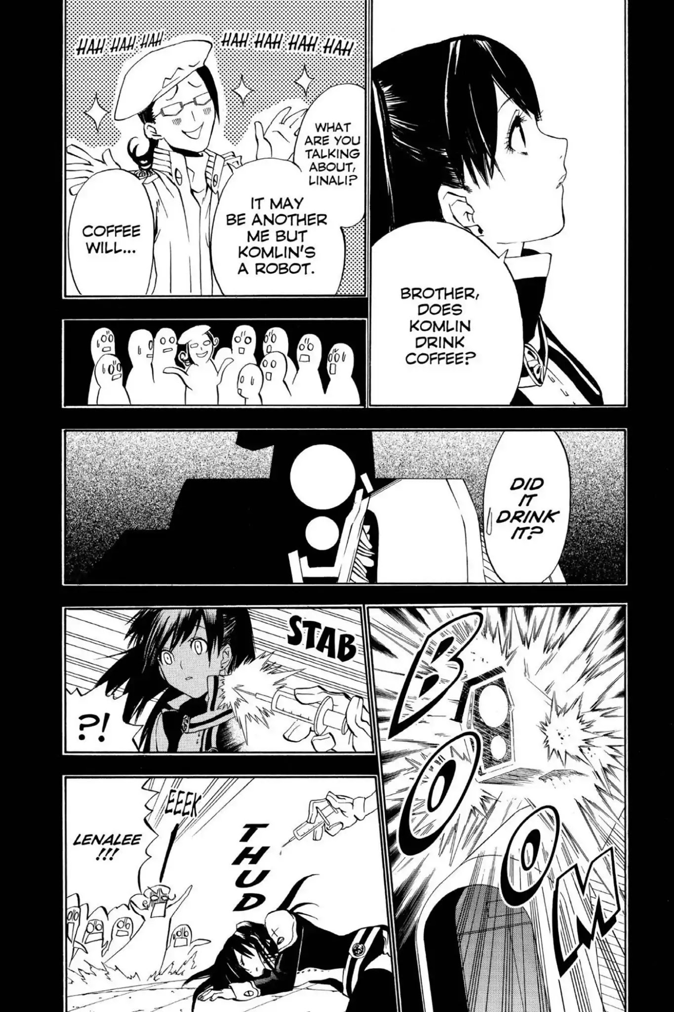 D.Gray-man Chapter 17 page 17 - Chapter 17: Vol.3 The 17th Night: The Black Order Annihilation Incident