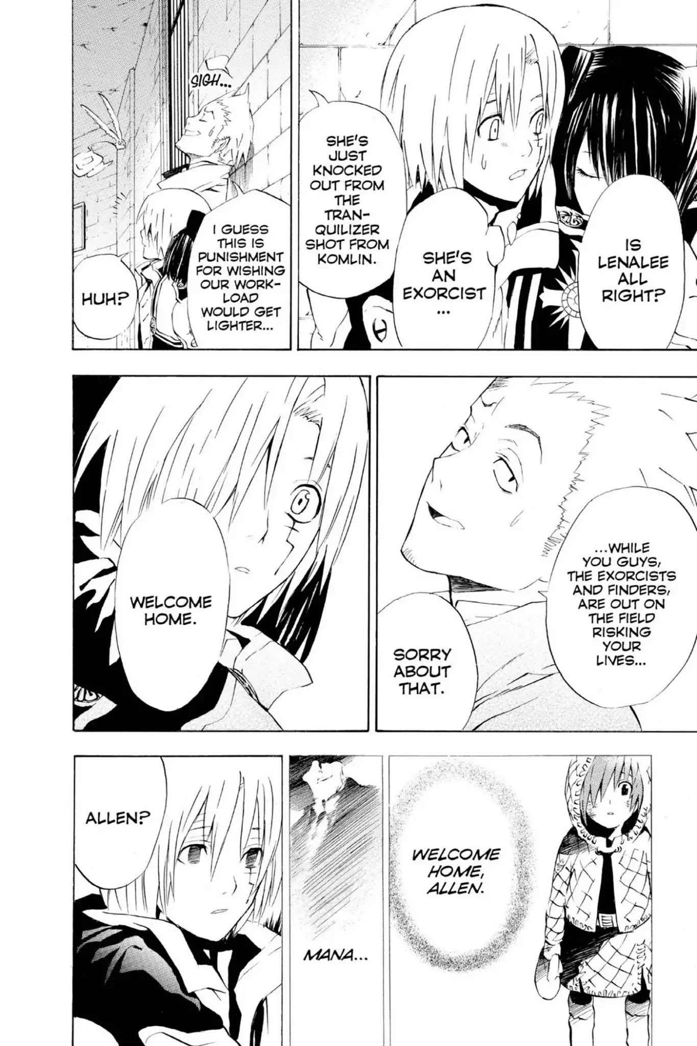 D.Gray-man Chapter 17 page 19 - Chapter 17: Vol.3 The 17th Night: The Black Order Annihilation Incident