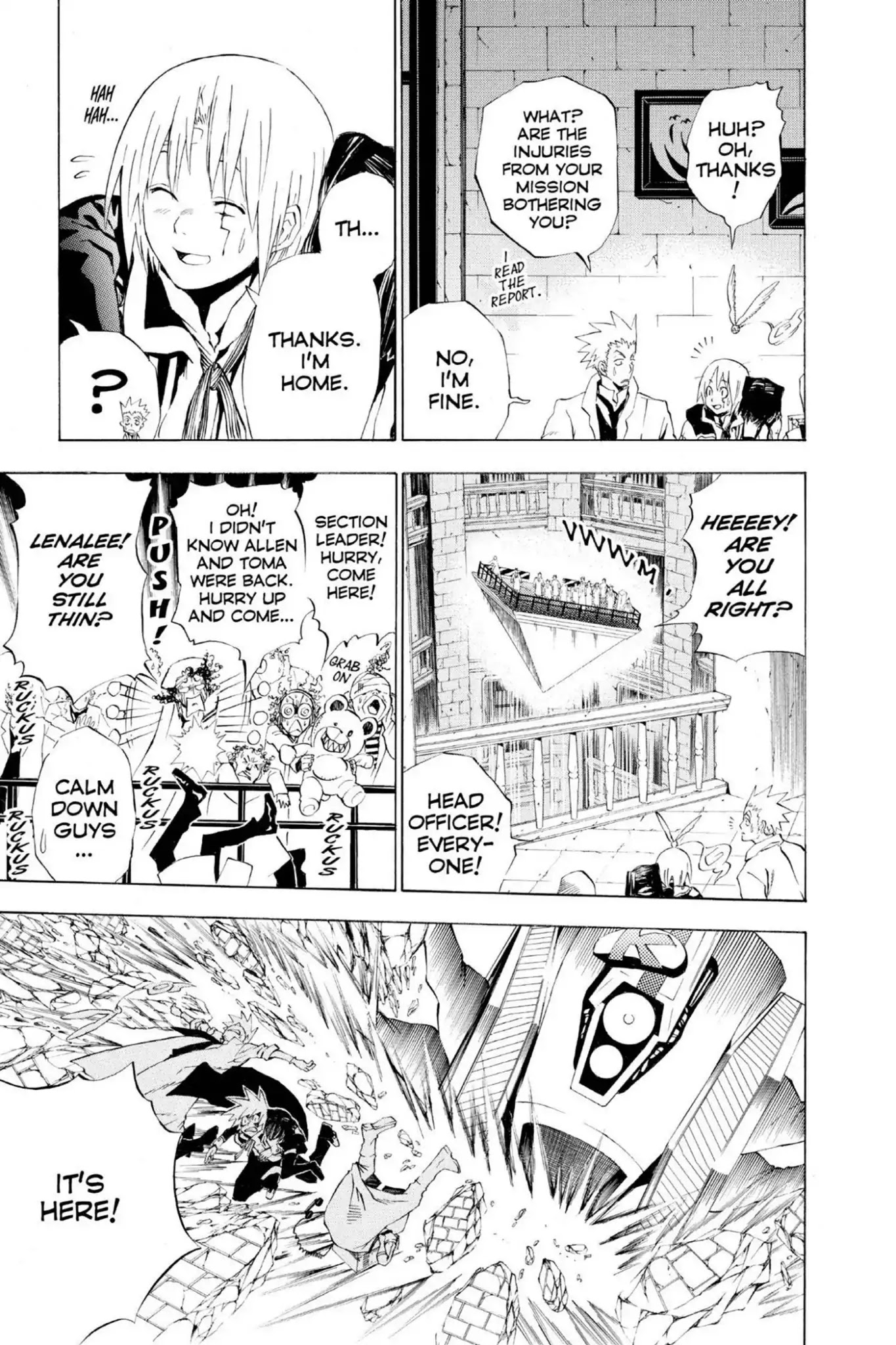 D.Gray-man Chapter 17 page 20 - Chapter 17: Vol.3 The 17th Night: The Black Order Annihilation Incident