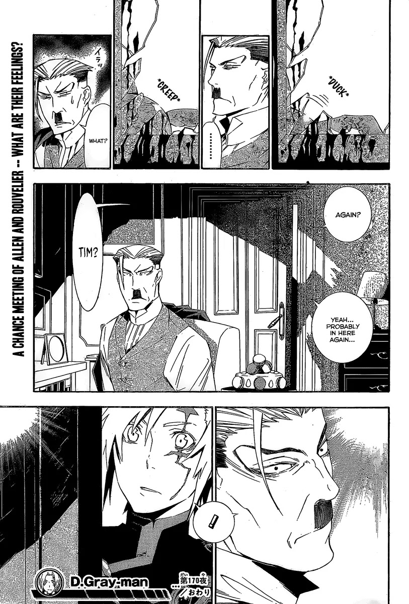 D.Gray-man Chapter 170 page 17 - Chapter 170: The 170th Night: 10 Days Later...