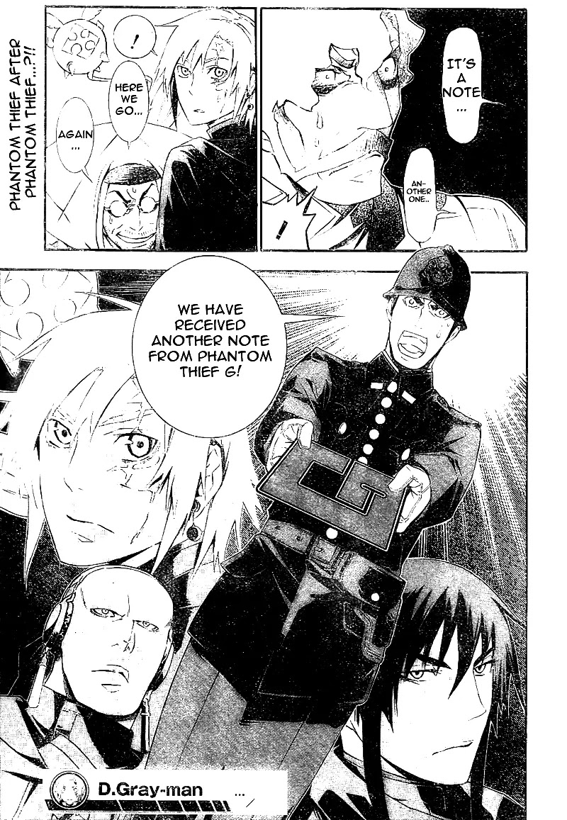 D.Gray-man Chapter 172 page 17 - Chapter 172: The 172nd Night: Notice Letter From G