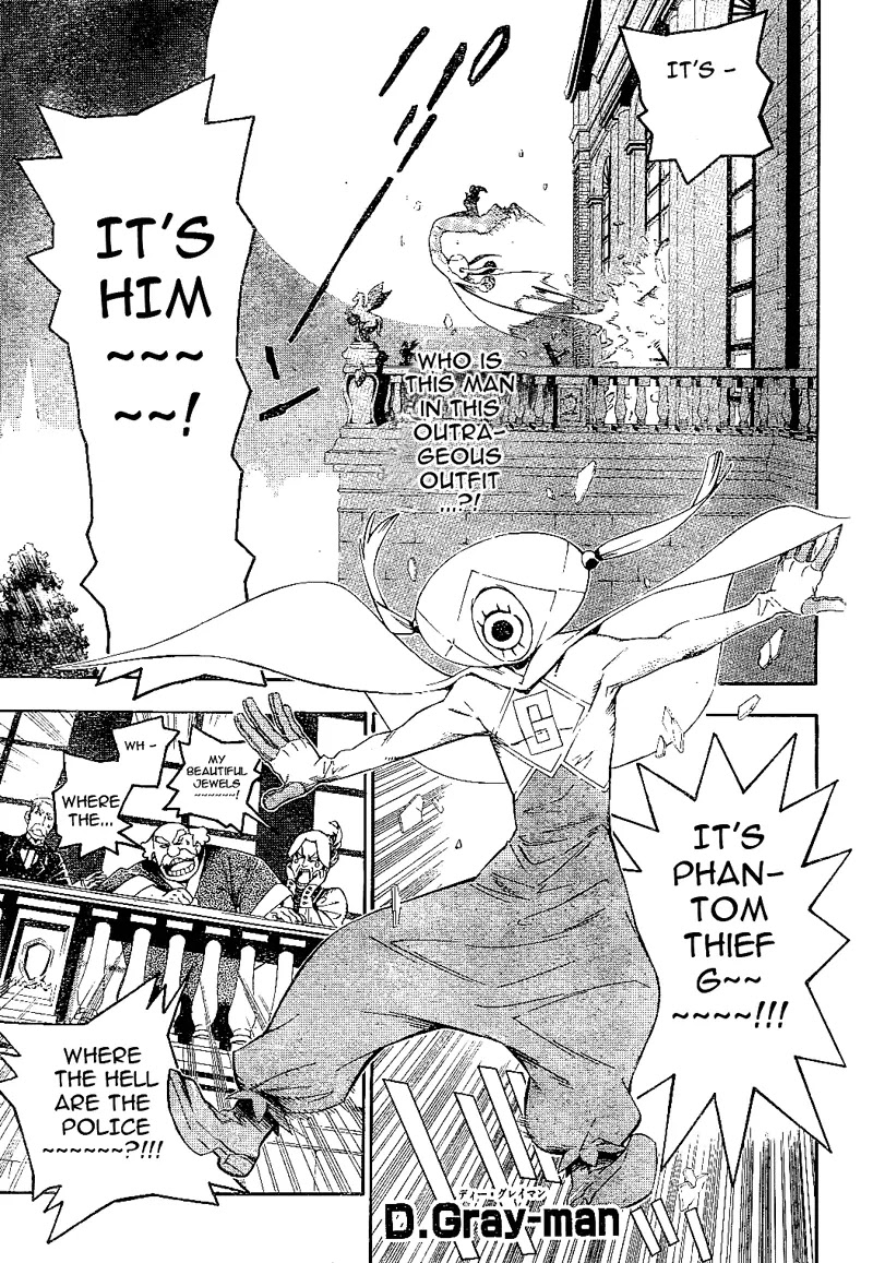 D.Gray-man Chapter 172 page 2 - Chapter 172: The 172nd Night: Notice Letter From G