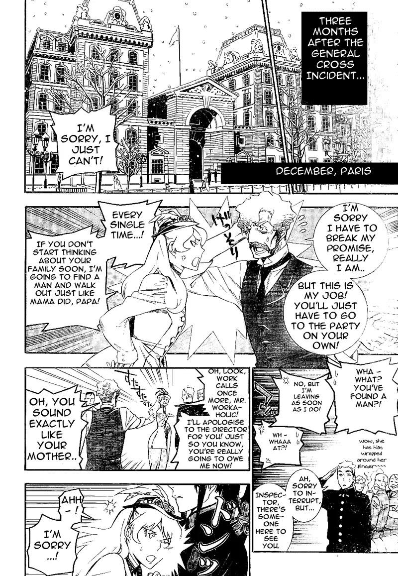 D.Gray-man Chapter 172 page 5 - Chapter 172: The 172nd Night: Notice Letter From G