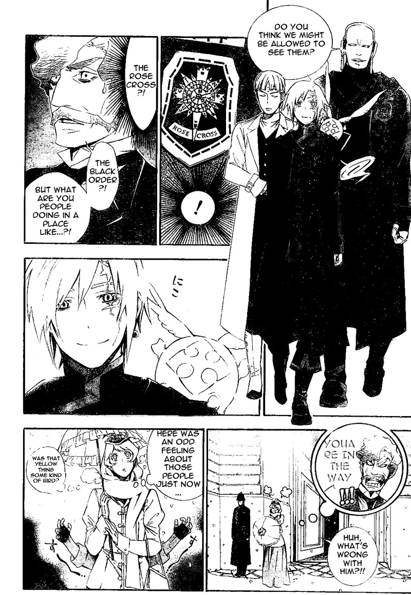 D.Gray-man Chapter 172 page 7 - Chapter 172: The 172nd Night: Notice Letter From G