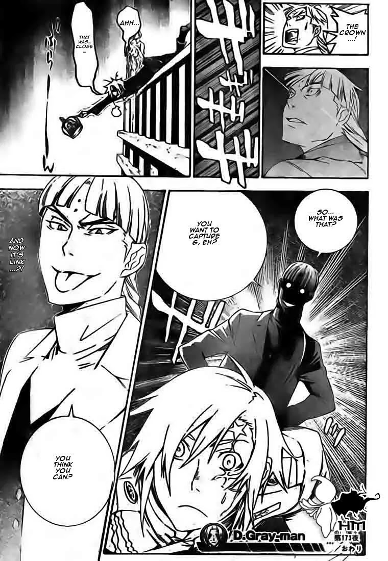 D.Gray-man Chapter 173 page 18 - Chapter 173: The 173rd Night: A Thief? A Ghost? An Innocence?