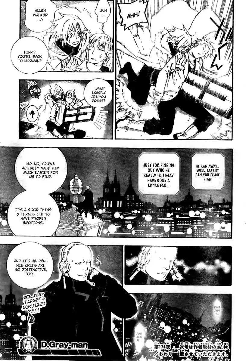D.Gray-man Chapter 174 page 17 - Chapter 174: The 174th Night: Possessed Inspector