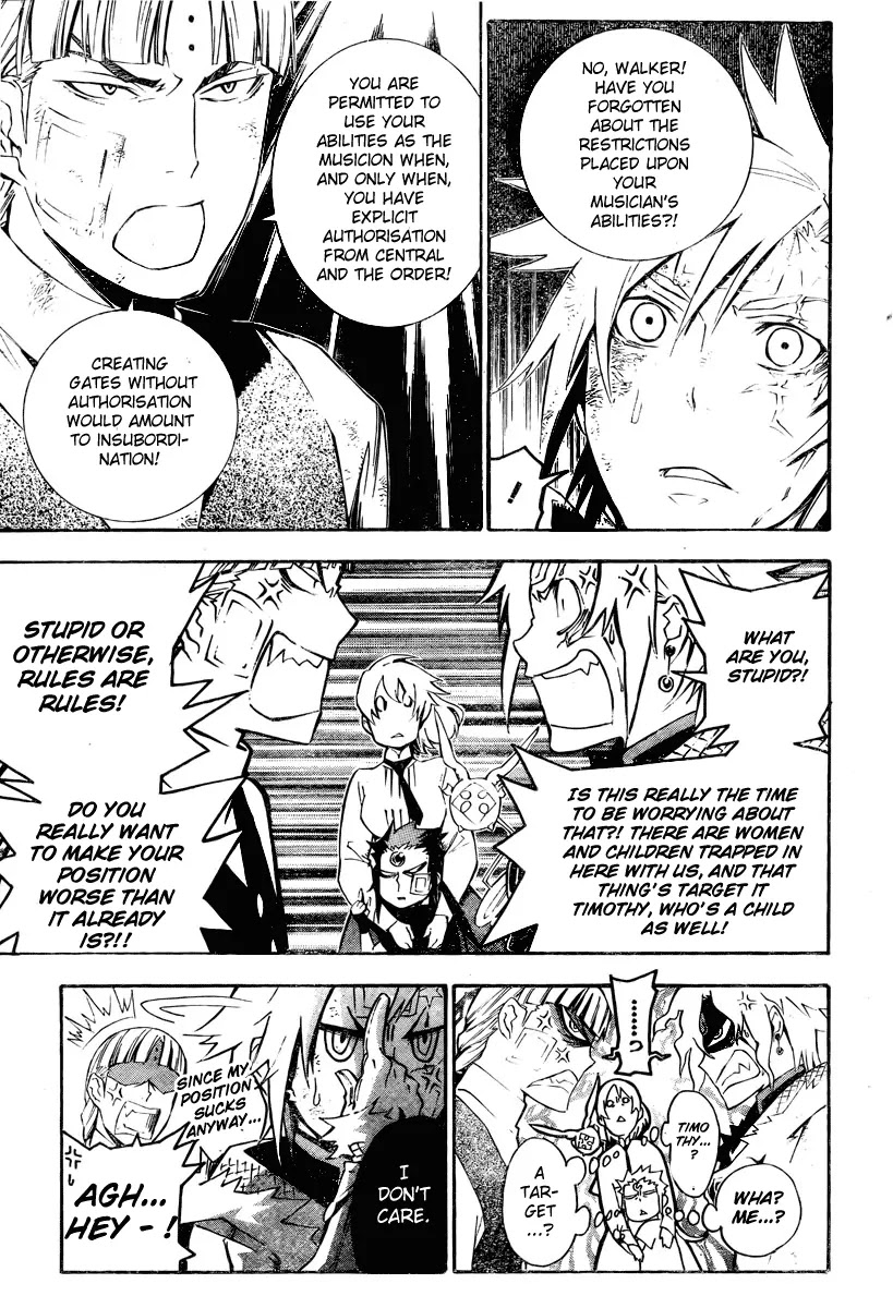 D.Gray-man Chapter 176 page 11 - Chapter 176: The 176th Night: Barrier Battle