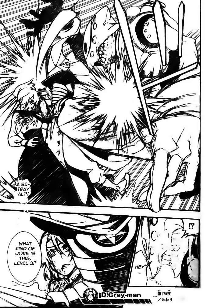 D.Gray-man Chapter 178 page 18 - Chapter 178: The 178th Night: I'm Sorry