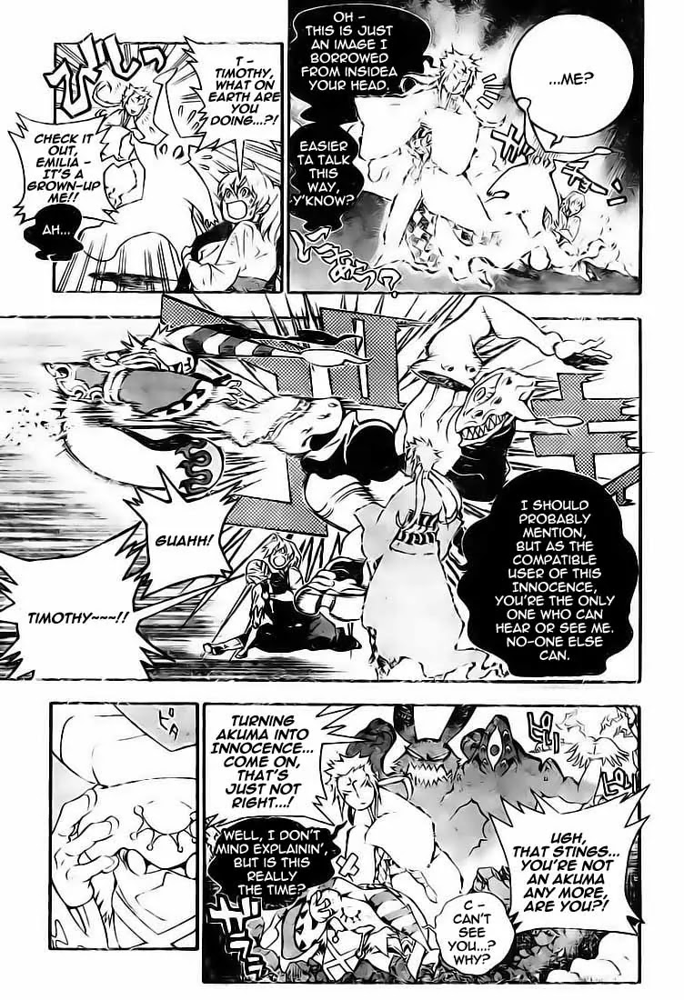 D.Gray-man Chapter 179 page 18 - Chapter 179: The 179th Night: TIMOTHY INNOCENCE