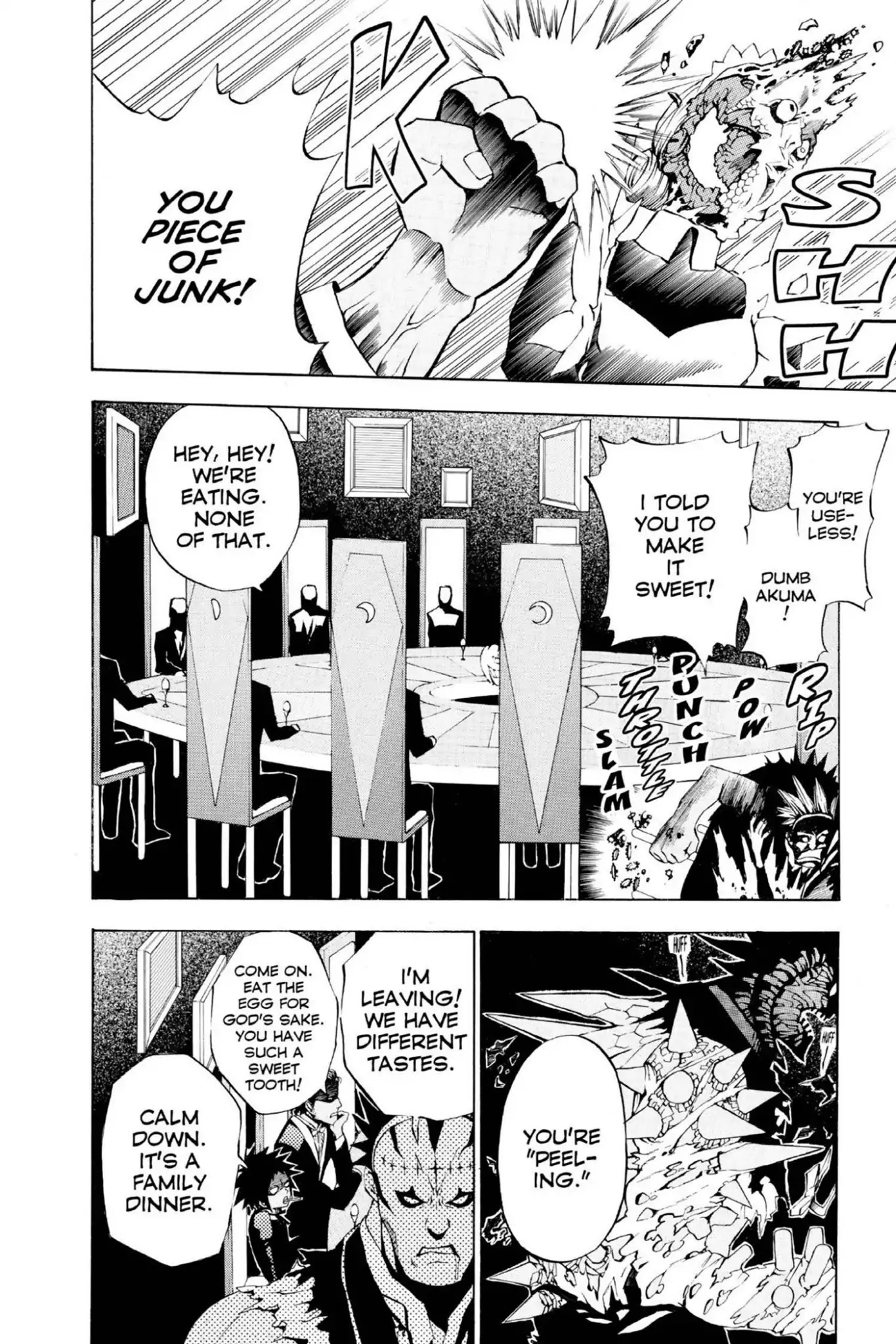D.Gray-man Chapter 18 page 18 - Chapter 18: Vol.3 The 18th Night: The Black Order Annihilation Incident Amended: The Black Order Attempted Annihilation Incident