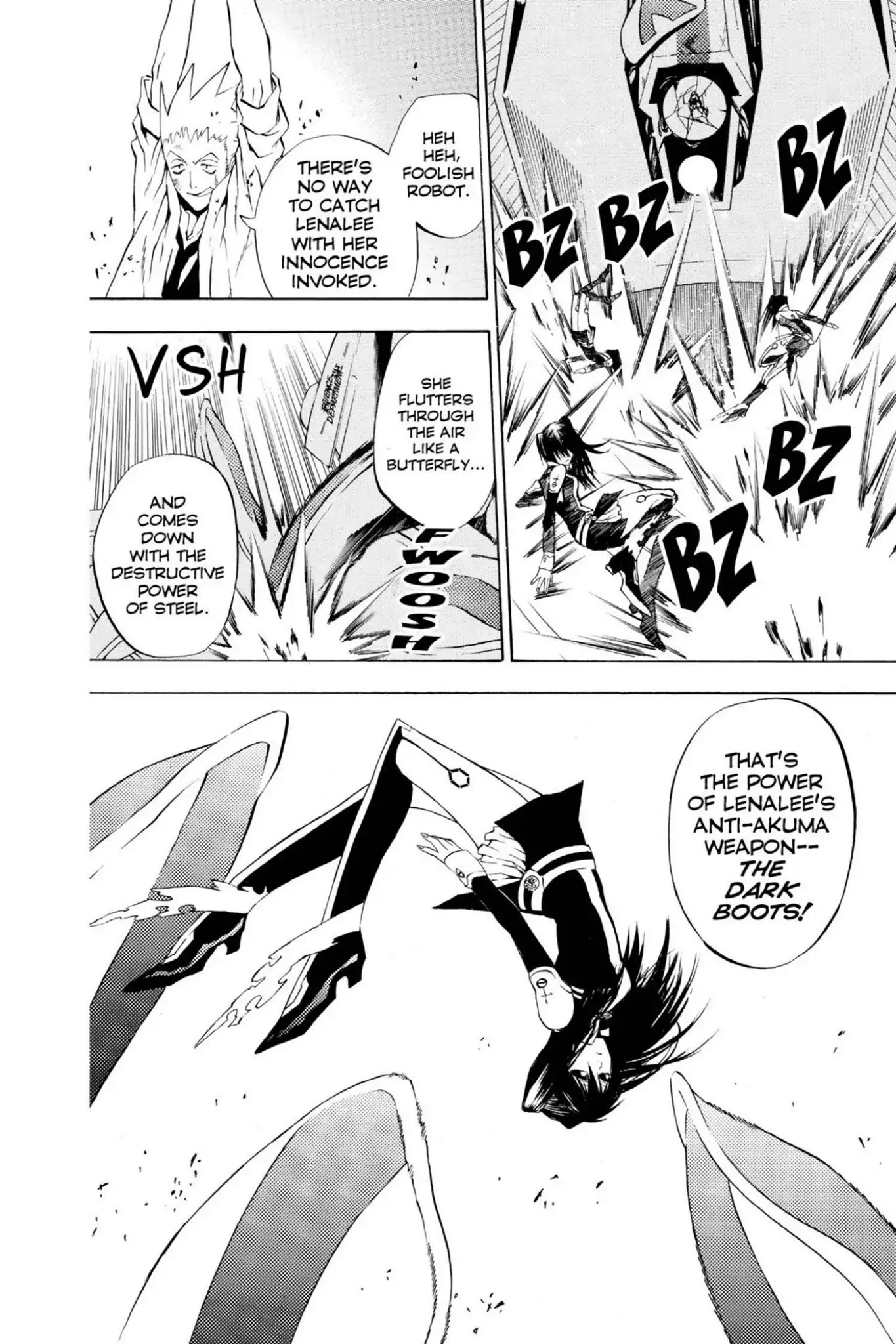 D.Gray-man Chapter 18 page 8 - Chapter 18: Vol.3 The 18th Night: The Black Order Annihilation Incident Amended: The Black Order Attempted Annihilation Incident