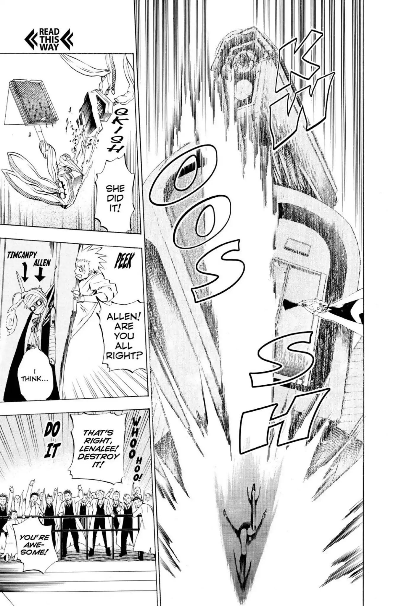 D.Gray-man Chapter 18 page 9 - Chapter 18: Vol.3 The 18th Night: The Black Order Annihilation Incident Amended: The Black Order Attempted Annihilation Incident