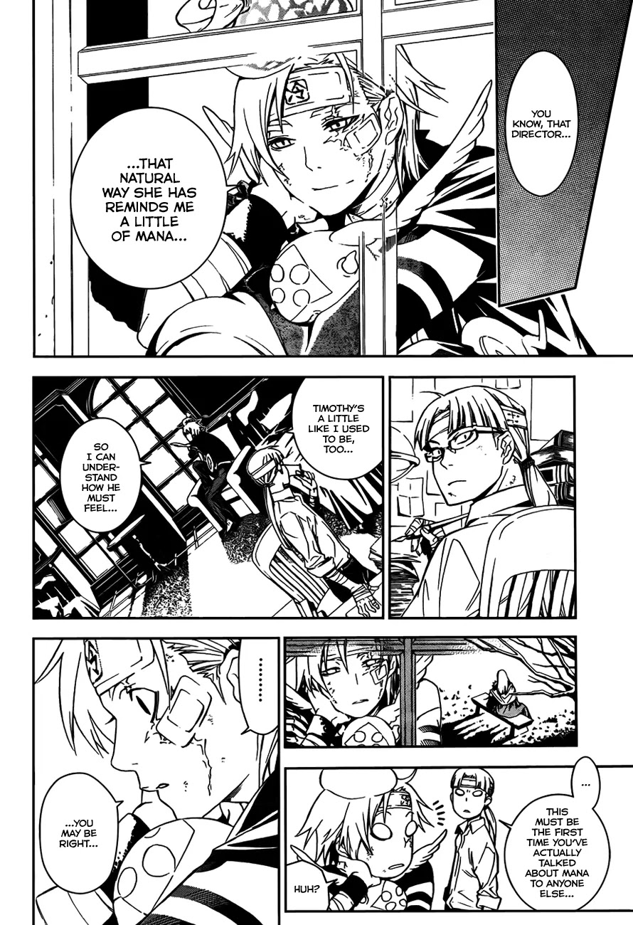 D.Gray-man Chapter 183 page 18 - Chapter 183: The 183rd Night: It's All Right If It Washes Off Your Face