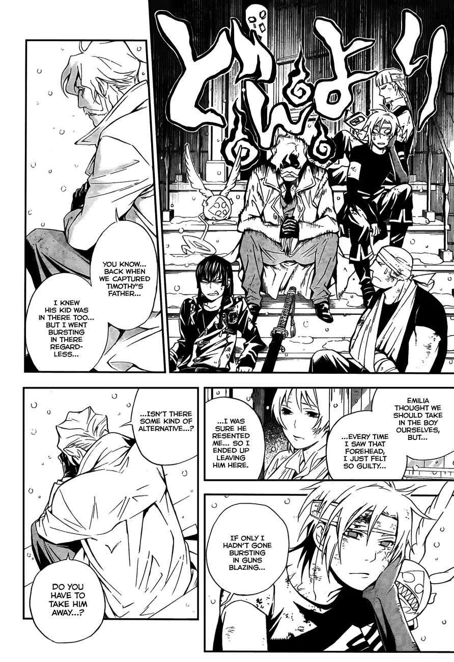 D.Gray-man Chapter 183 page 8 - Chapter 183: The 183rd Night: It's All Right If It Washes Off Your Face