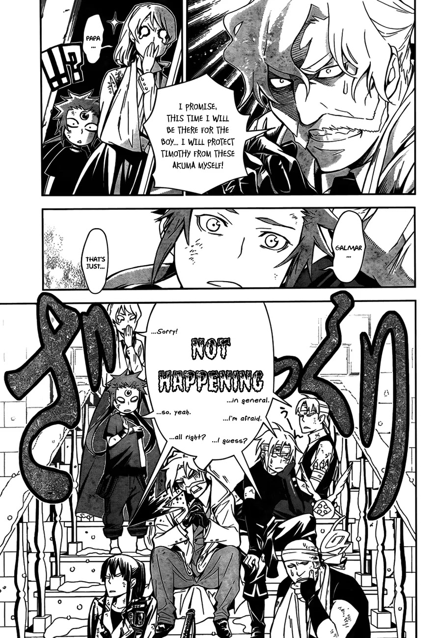 D.Gray-man Chapter 183 page 9 - Chapter 183: The 183rd Night: It's All Right If It Washes Off Your Face
