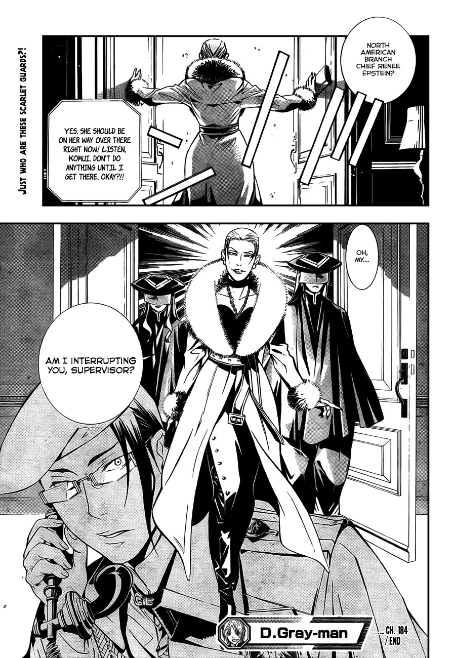 D.Gray-man Chapter 184 page 18 - Chapter 184: The 184th Night: Neogyps