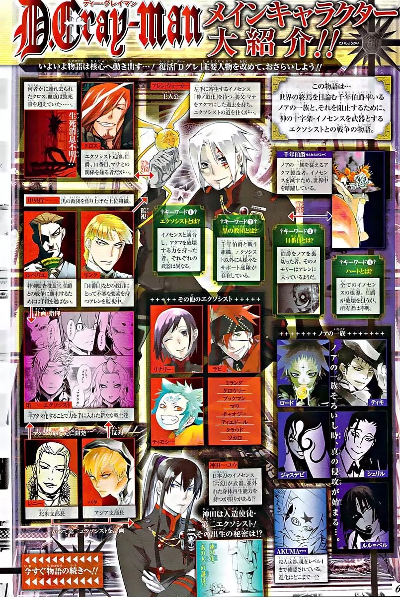 D.Gray-man Chapter 187 page 3 - Chapter 187: The 187th Night: Party and Party