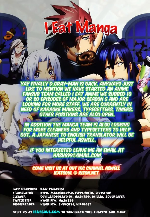 D.Gray-man Chapter 187 page 50 - Chapter 187: The 187th Night: Party and Party