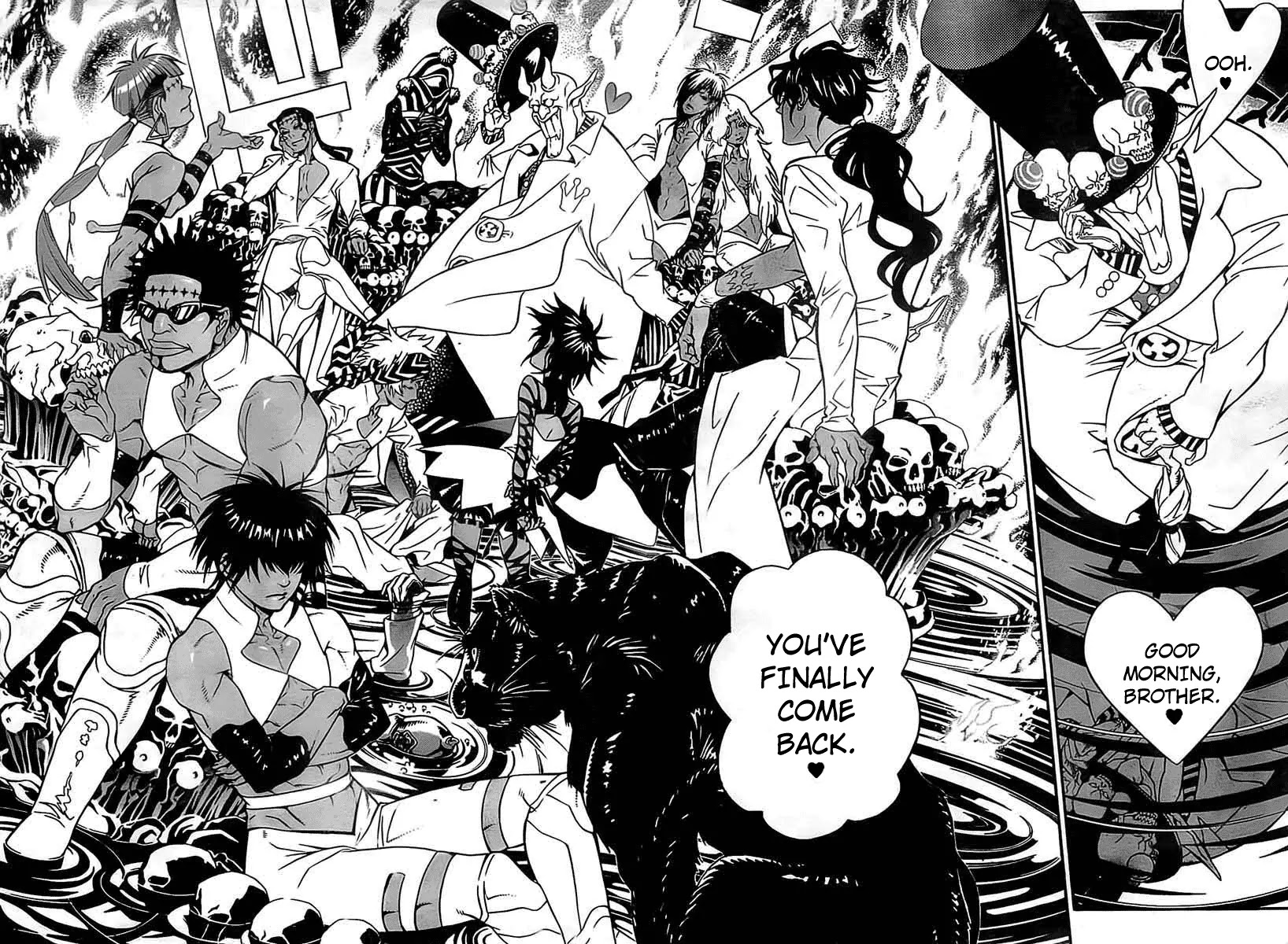 D.Gray-man Chapter 187 page 7 - Chapter 187: The 187th Night: Party and Party