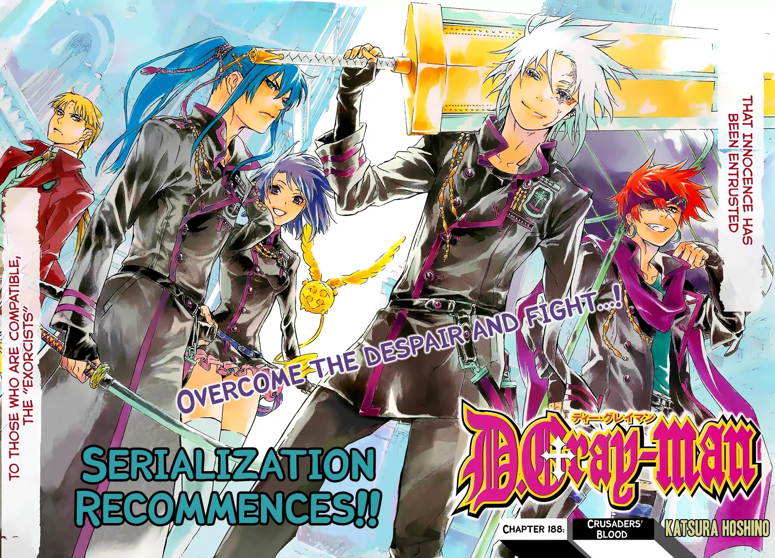 D.Gray-man Chapter 188 page 6 - Chapter 188: The 188th Night: Blood Crusade