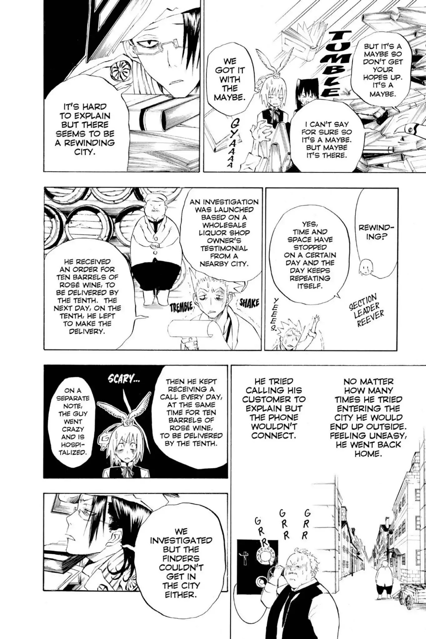 D.Gray-man Chapter 19 page 12 - Chapter 19: Vol.3 The 19th Night: The Rewinding City