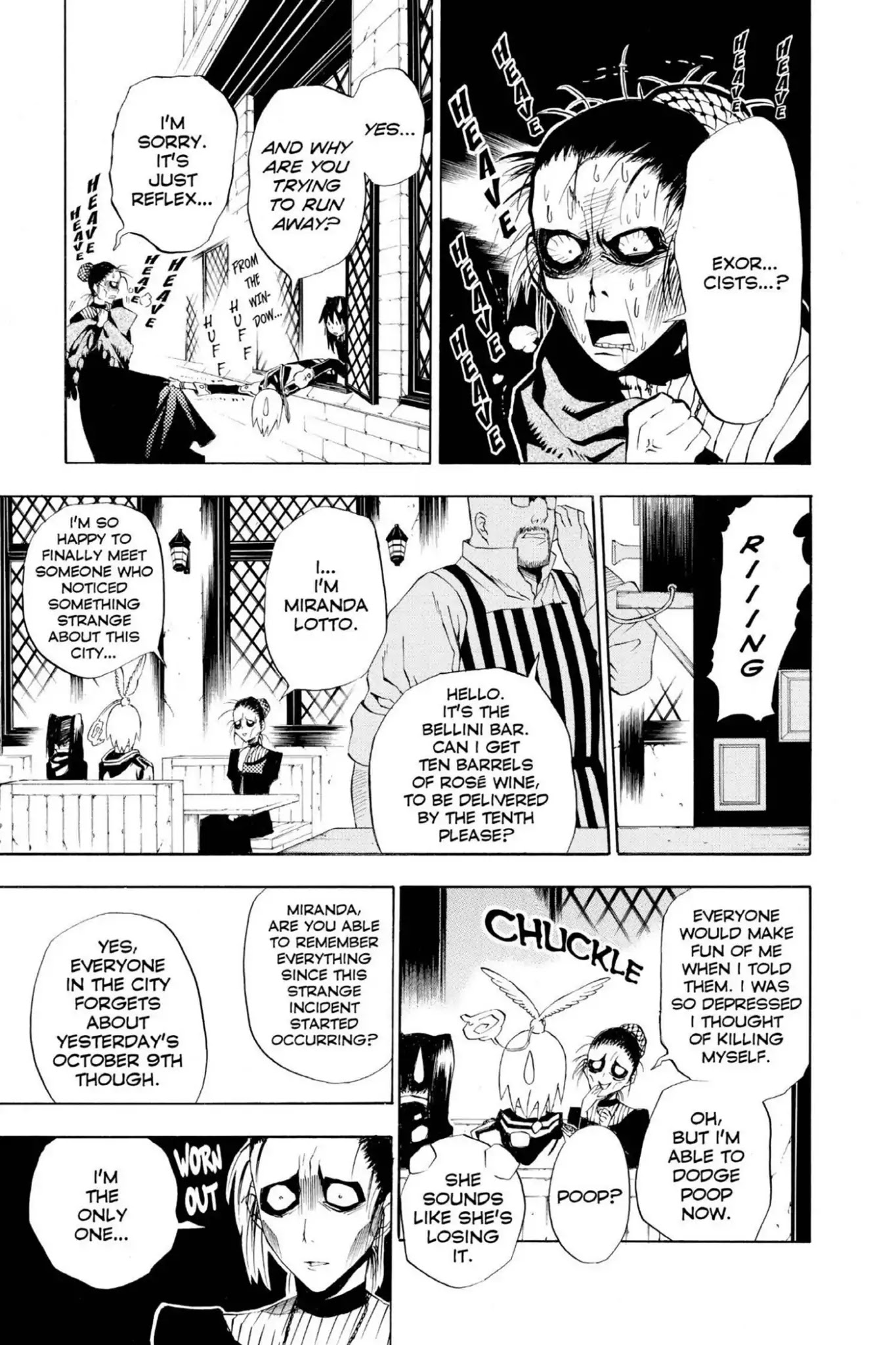 D.Gray-man Chapter 19 page 15 - Chapter 19: Vol.3 The 19th Night: The Rewinding City