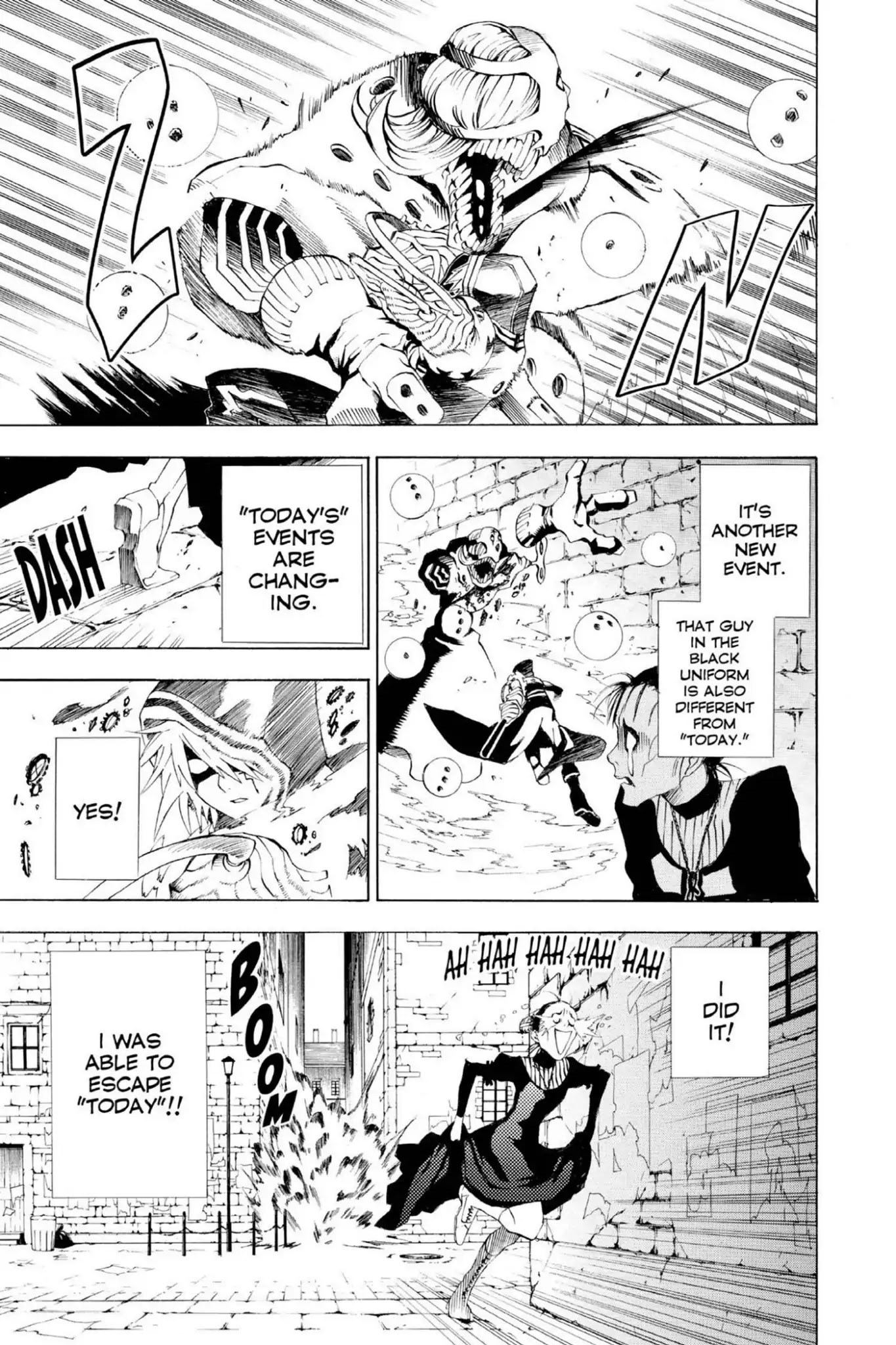 D.Gray-man Chapter 19 page 3 - Chapter 19: Vol.3 The 19th Night: The Rewinding City