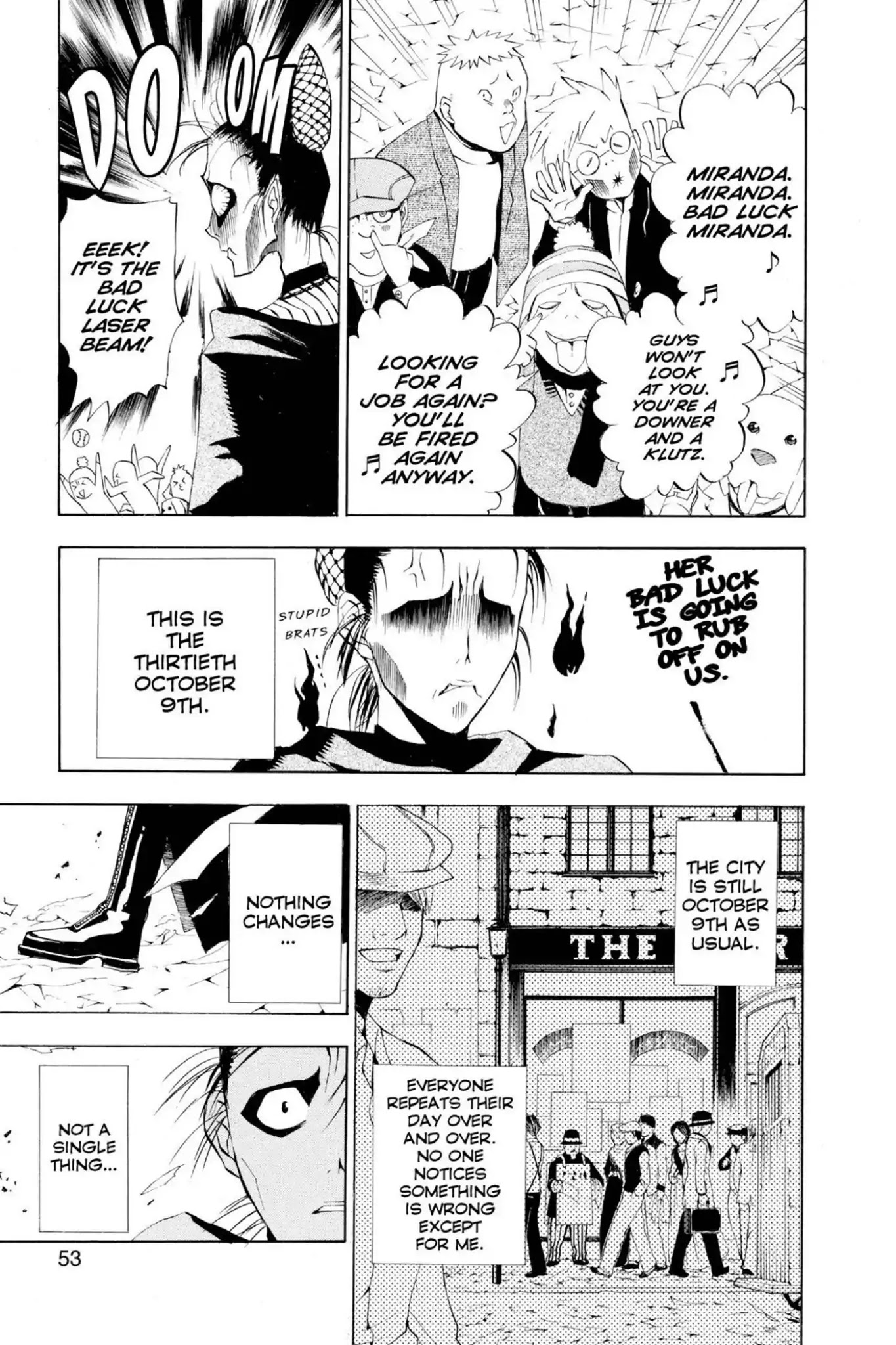 D.Gray-man Chapter 19 page 7 - Chapter 19: Vol.3 The 19th Night: The Rewinding City