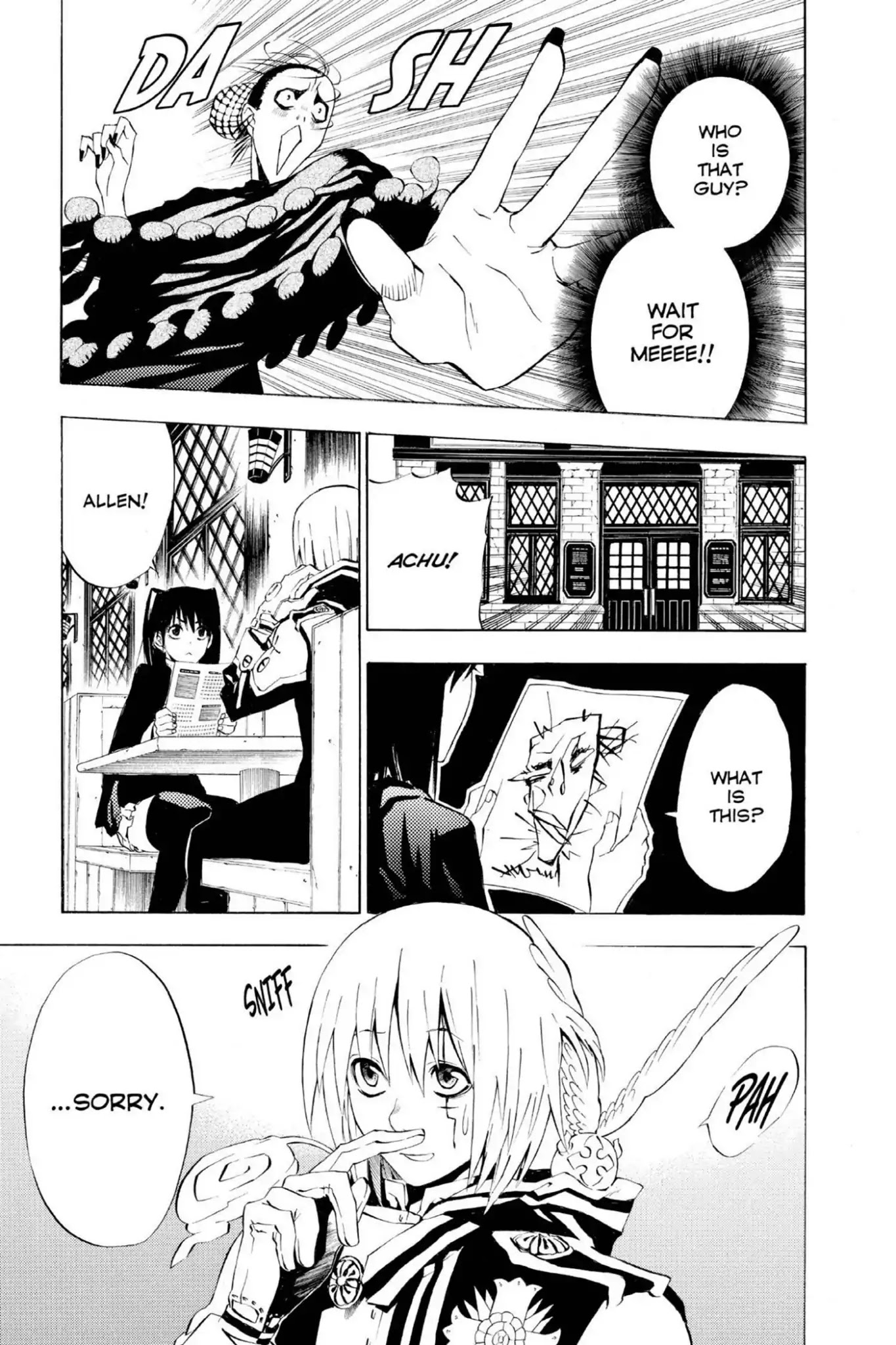 D.Gray-man Chapter 19 page 9 - Chapter 19: Vol.3 The 19th Night: The Rewinding City