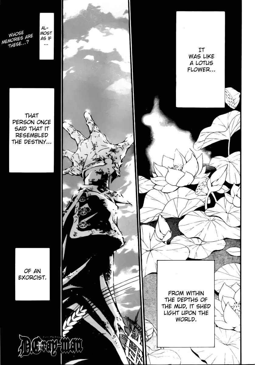 D.Gray-man Chapter 192 page 1 - Chapter 192: The 192nd Night: The Revealed Apostles