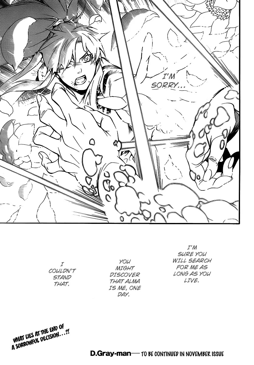 D.Gray-man Chapter 198 page 27 - Chapter 198: The 198th Night: Unfruitful Truth