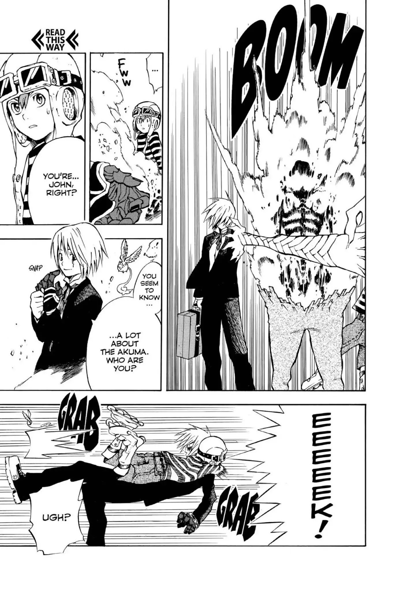 D.Gray-man Chapter 2 page 11 - Chapter 2: Vol.1 The 2nd Night: A Full Moon Night