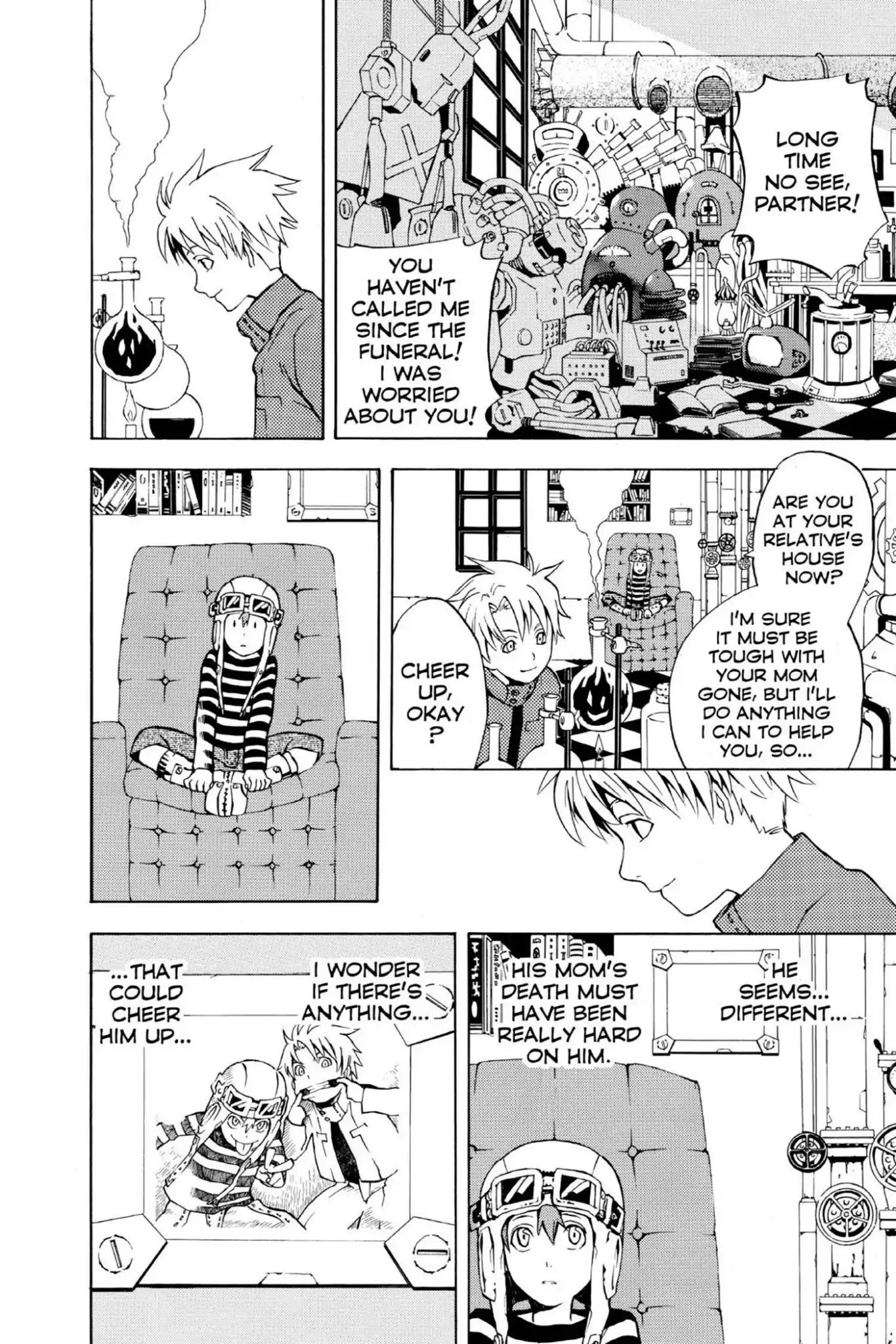 D.Gray-man Chapter 2 page 16 - Chapter 2: Vol.1 The 2nd Night: A Full Moon Night