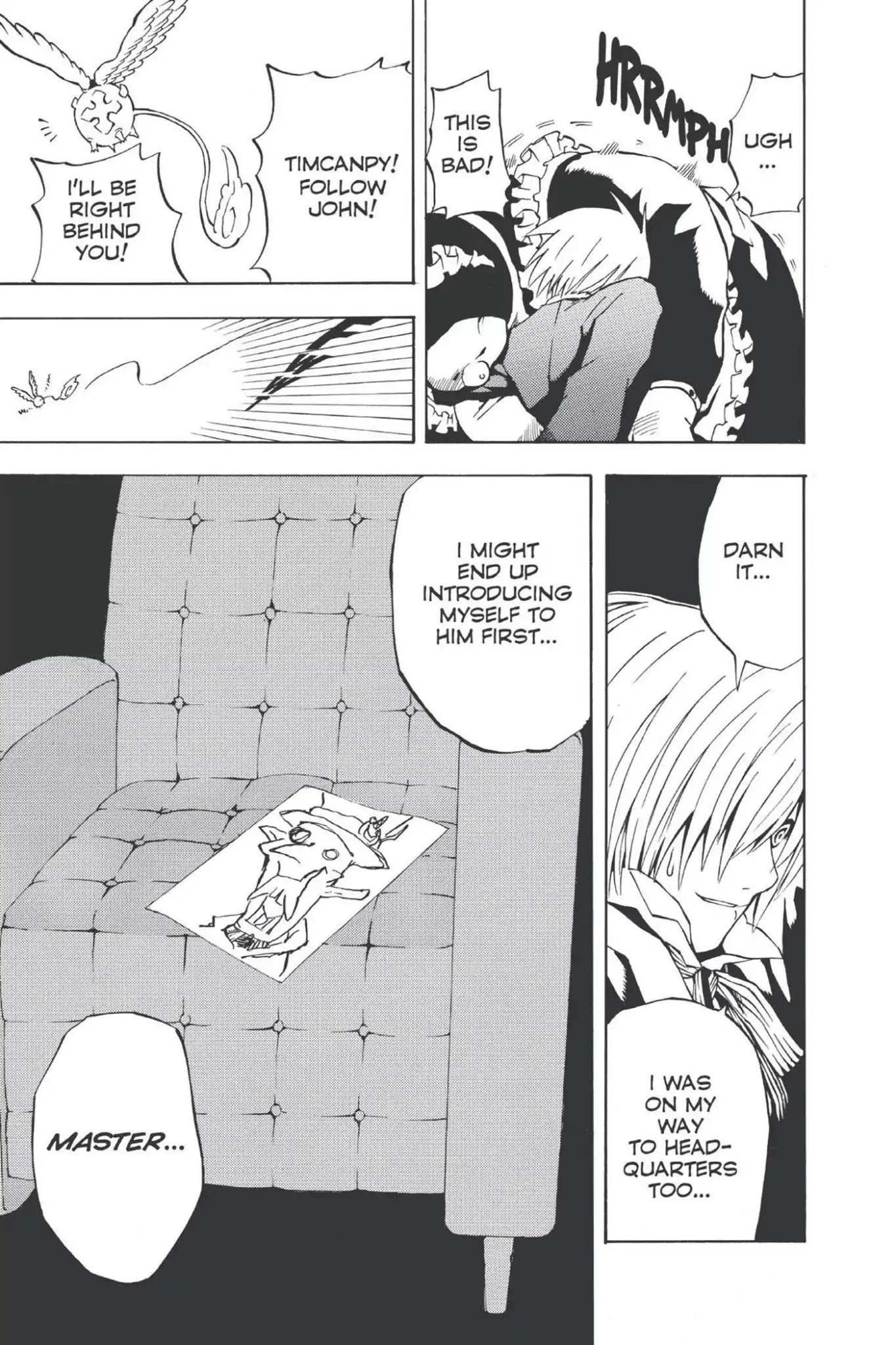 D.Gray-man Chapter 2 page 21 - Chapter 2: Vol.1 The 2nd Night: A Full Moon Night