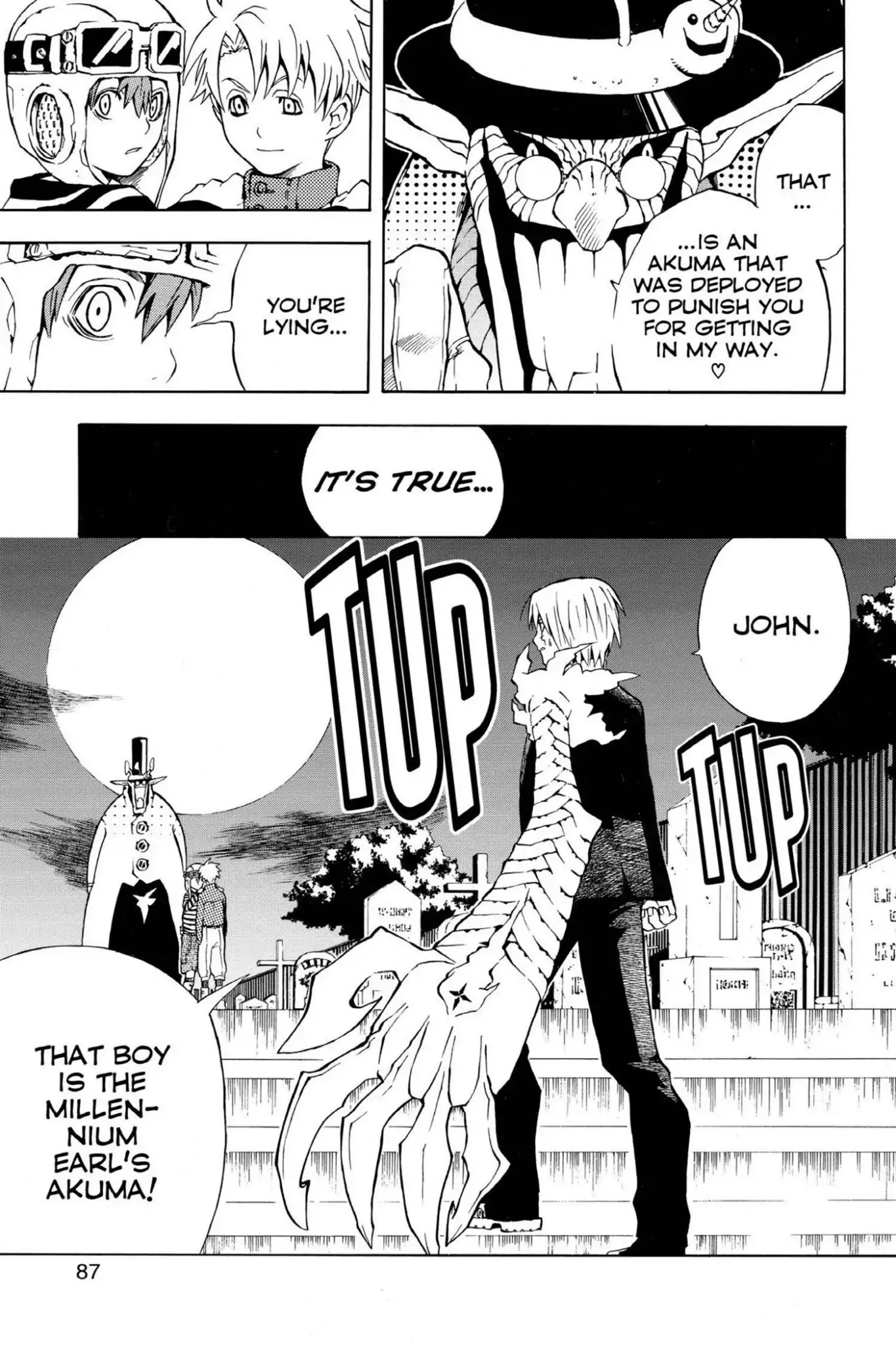 D.Gray-man Chapter 2 page 25 - Chapter 2: Vol.1 The 2nd Night: A Full Moon Night
