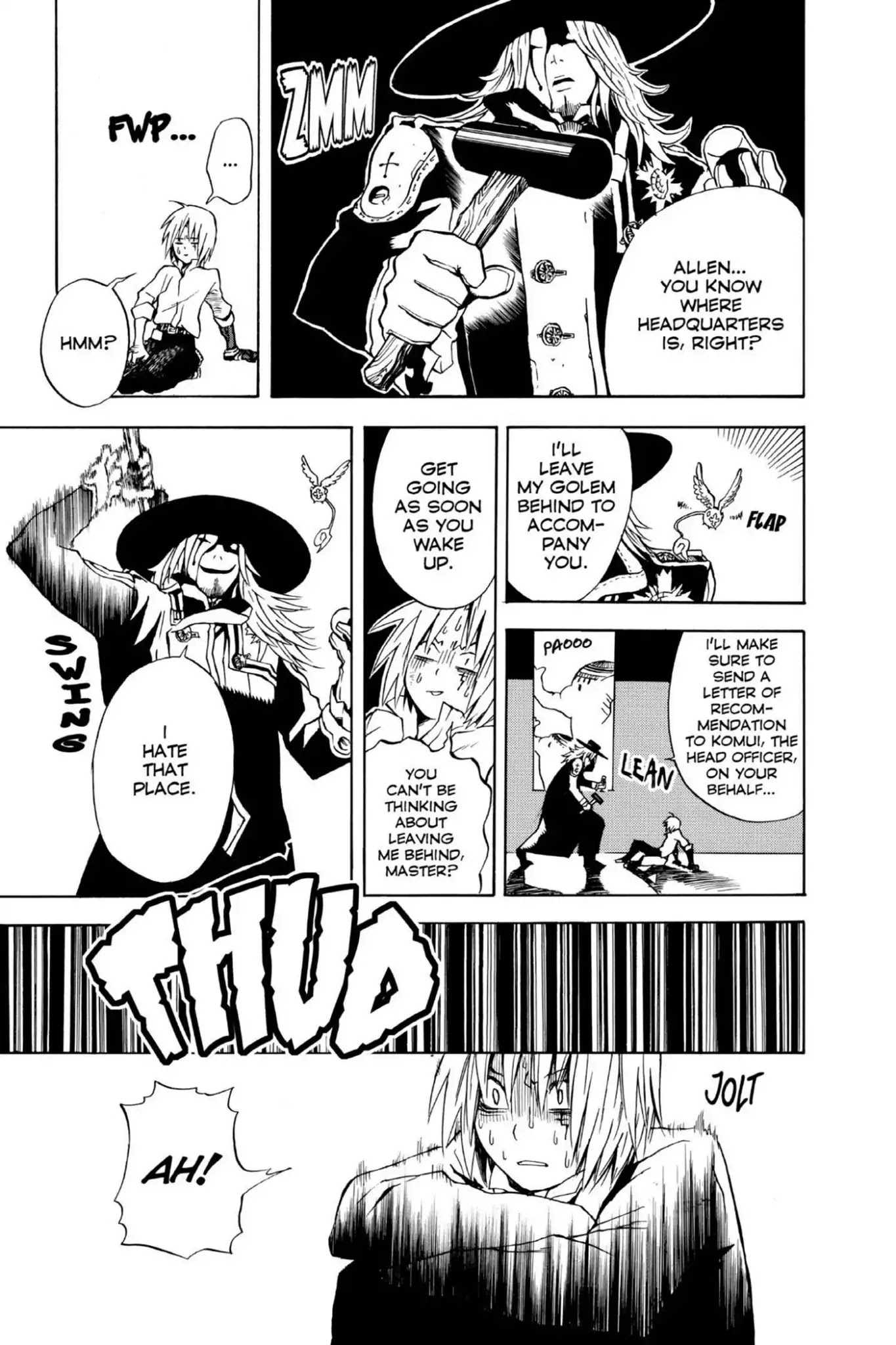 D.Gray-man Chapter 2 page 5 - Chapter 2: Vol.1 The 2nd Night: A Full Moon Night