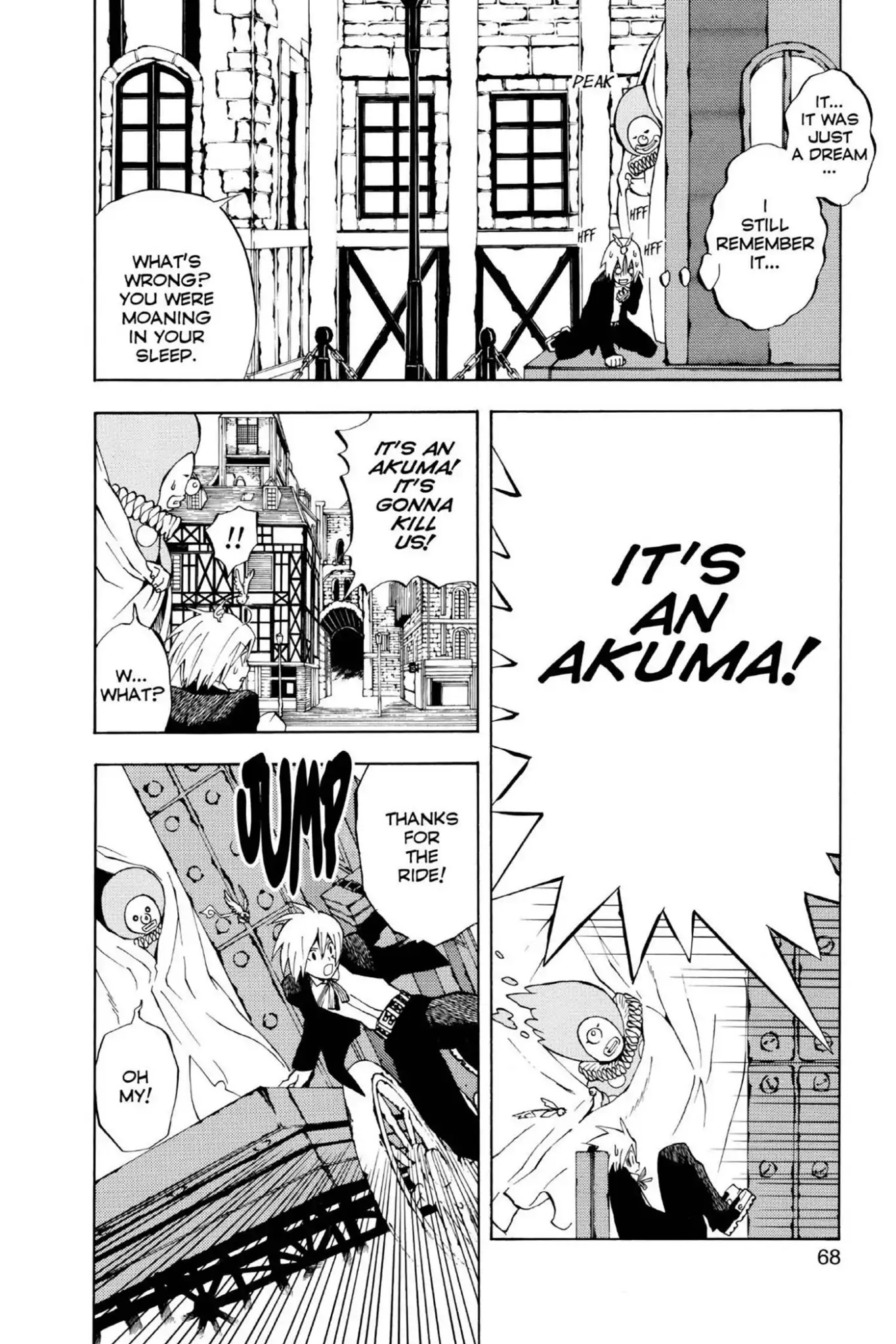 D.Gray-man Chapter 2 page 6 - Chapter 2: Vol.1 The 2nd Night: A Full Moon Night