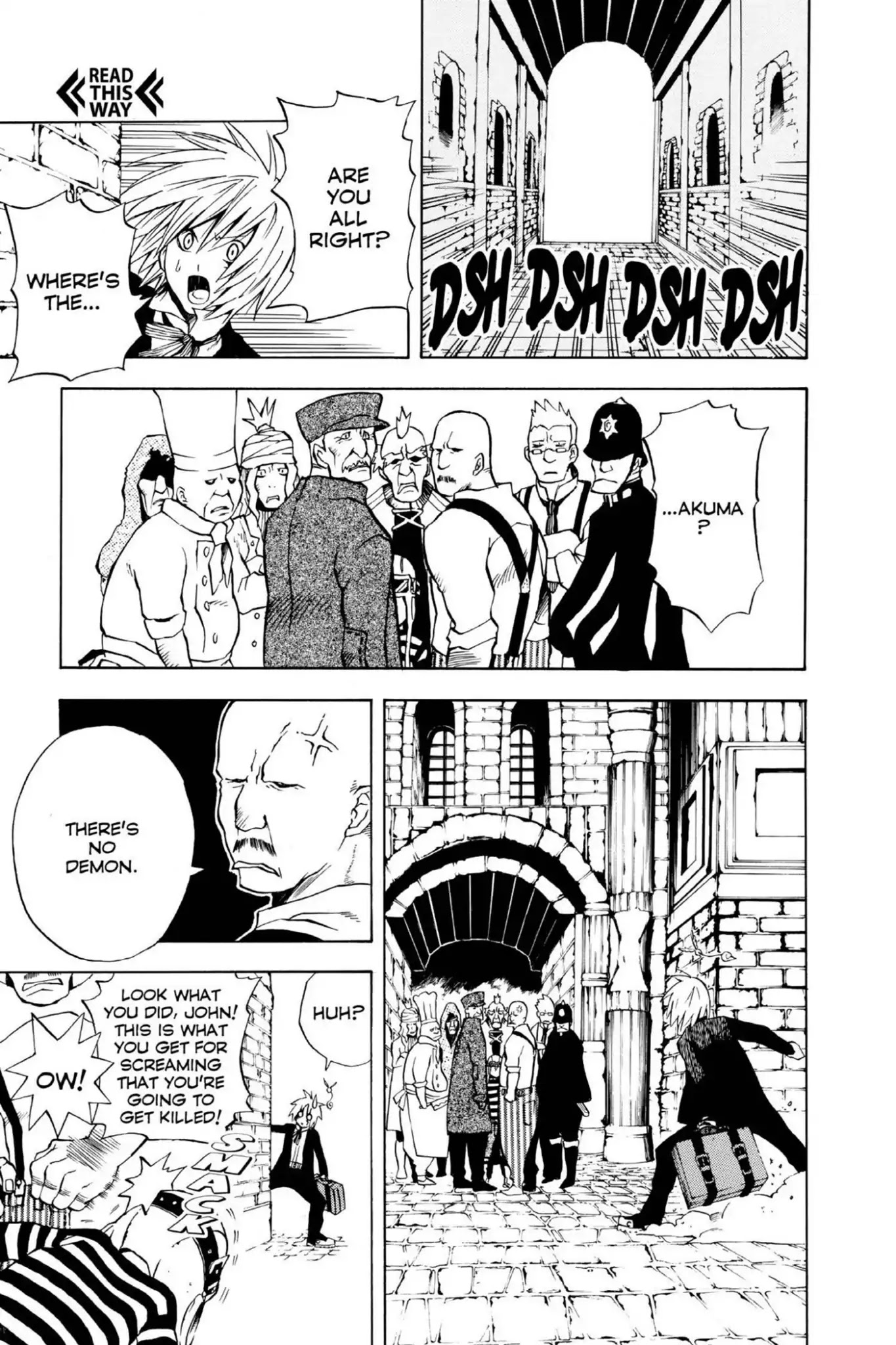 D.Gray-man Chapter 2 page 7 - Chapter 2: Vol.1 The 2nd Night: A Full Moon Night