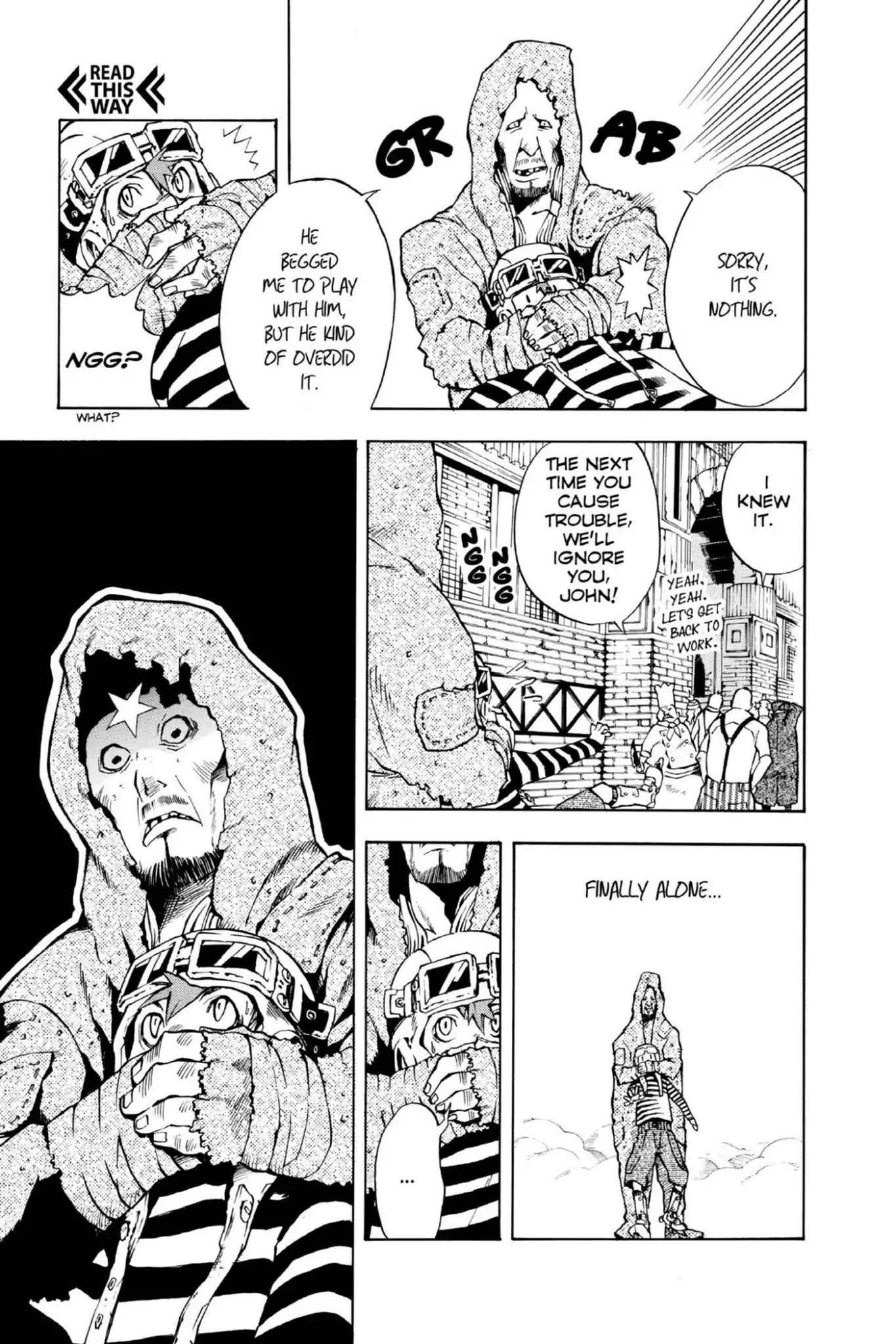 D.Gray-man Chapter 2 page 9 - Chapter 2: Vol.1 The 2nd Night: A Full Moon Night