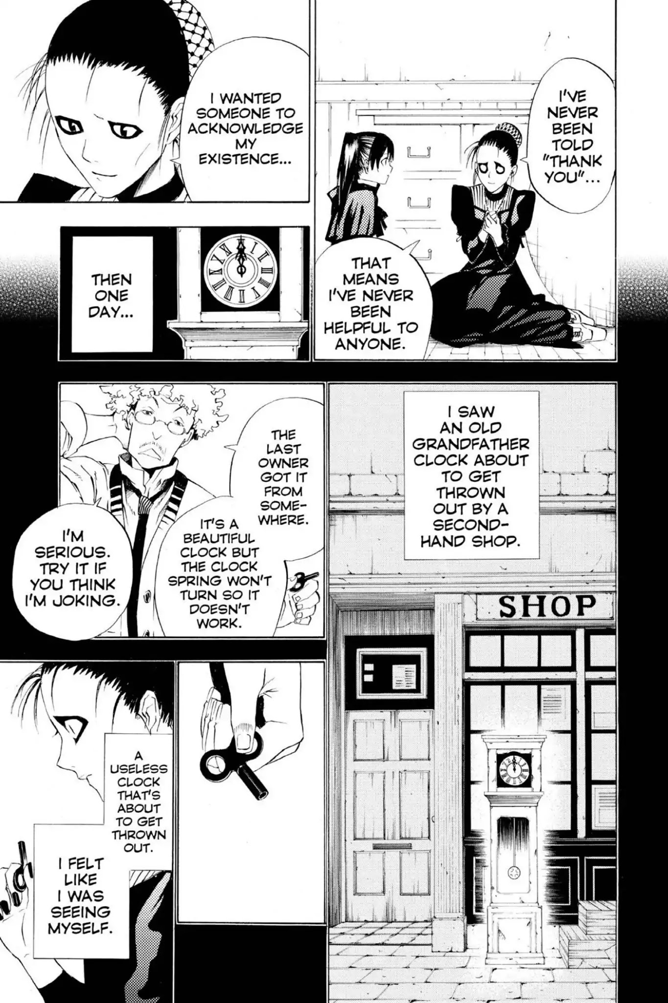 D.Gray-man Chapter 20 page 11 - Chapter 20: Vol.3 The 20th Night: Useless