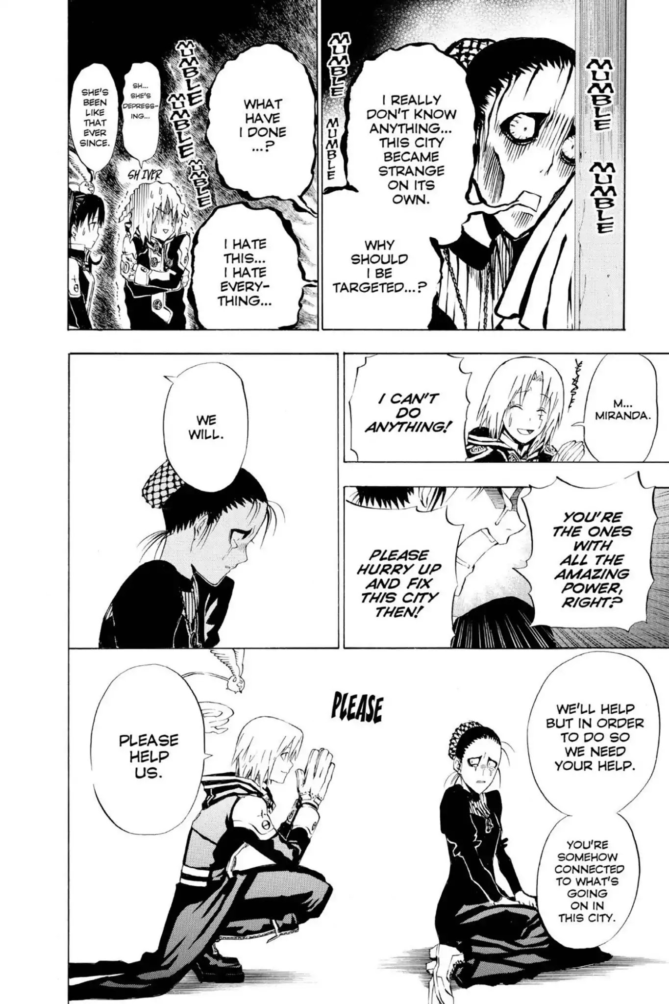 D.Gray-man Chapter 20 page 14 - Chapter 20: Vol.3 The 20th Night: Useless