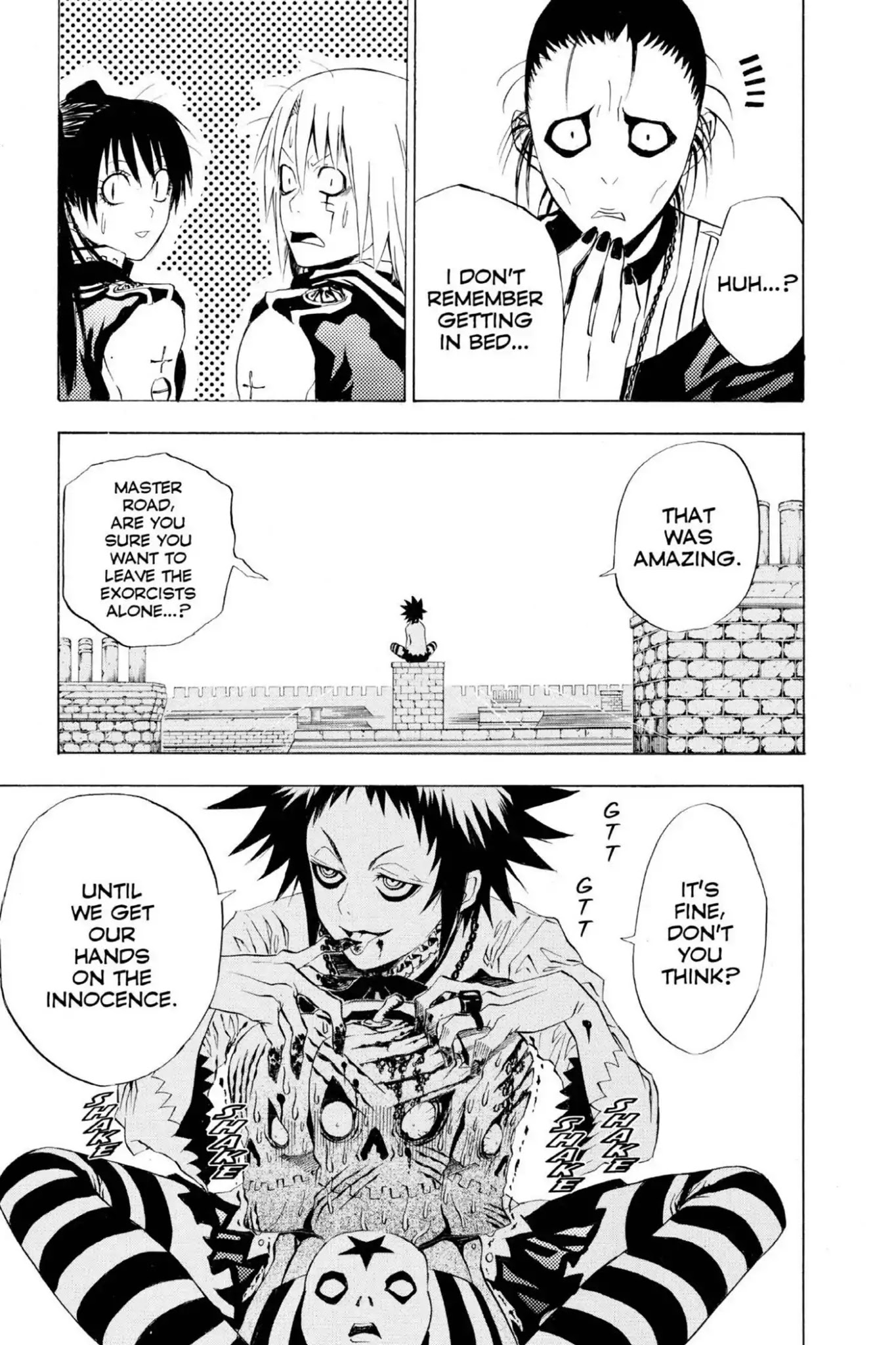 D.Gray-man Chapter 20 page 19 - Chapter 20: Vol.3 The 20th Night: Useless