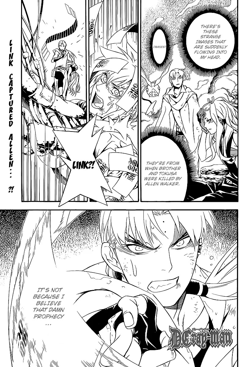 D.Gray-man Chapter 201 page 1 - Chapter 201: The 201st Night: Sinner in Despair