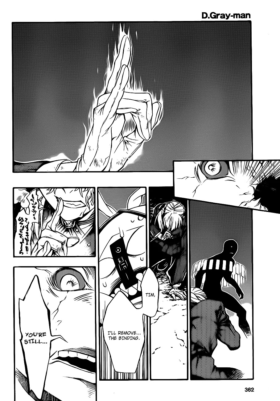 D.Gray-man Chapter 204 page 20 - Chapter 204: The 204th Night: Premonitions of Separation